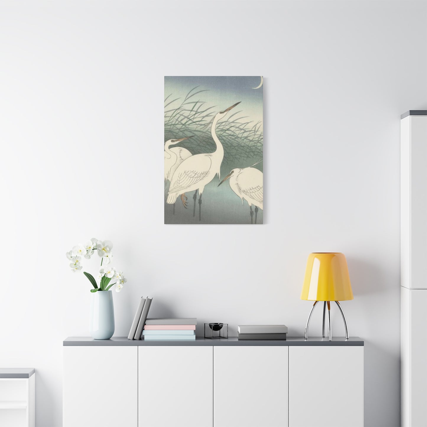 Beautiful Herons Together Wall Art & Canvas Prints