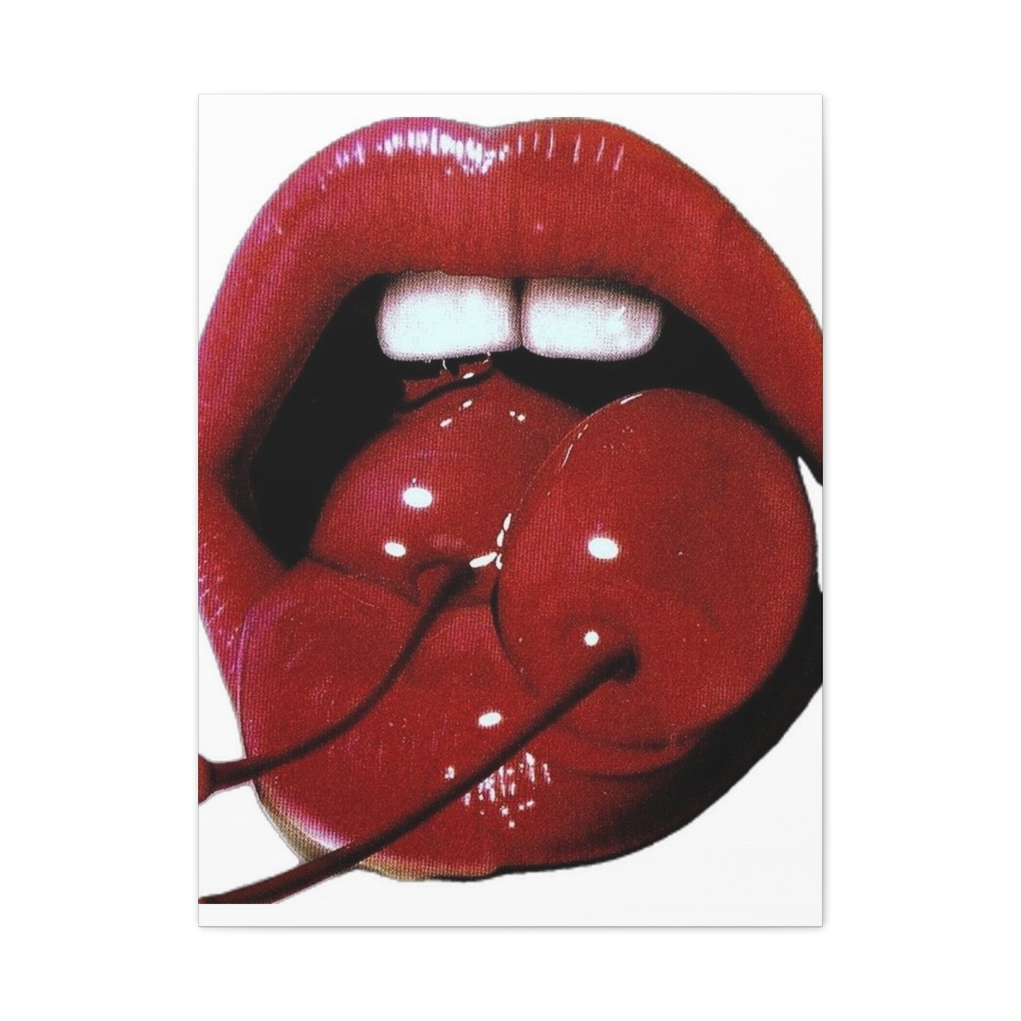 Cherry Lips Wall Art & Canvas Prints