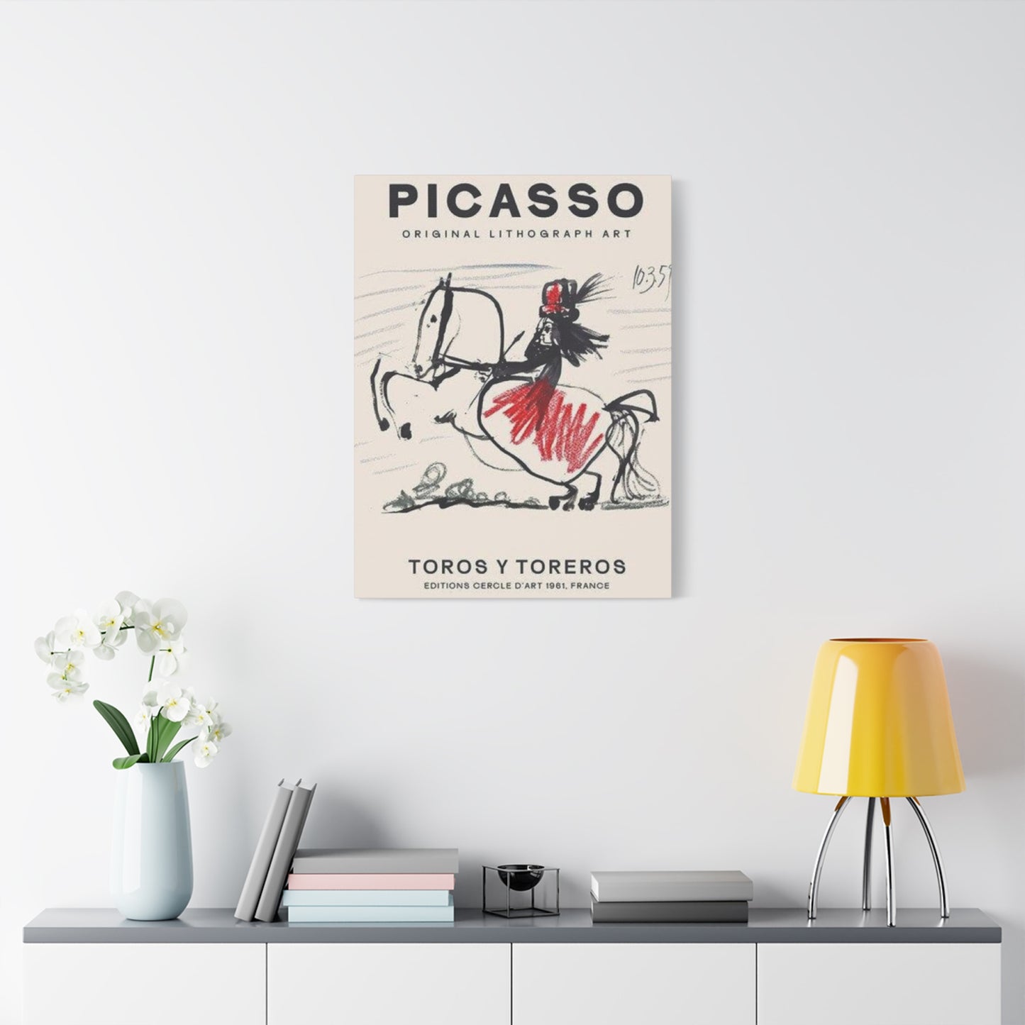 Picasso Horse Riding Modernism Wall Art & Canvas Prints