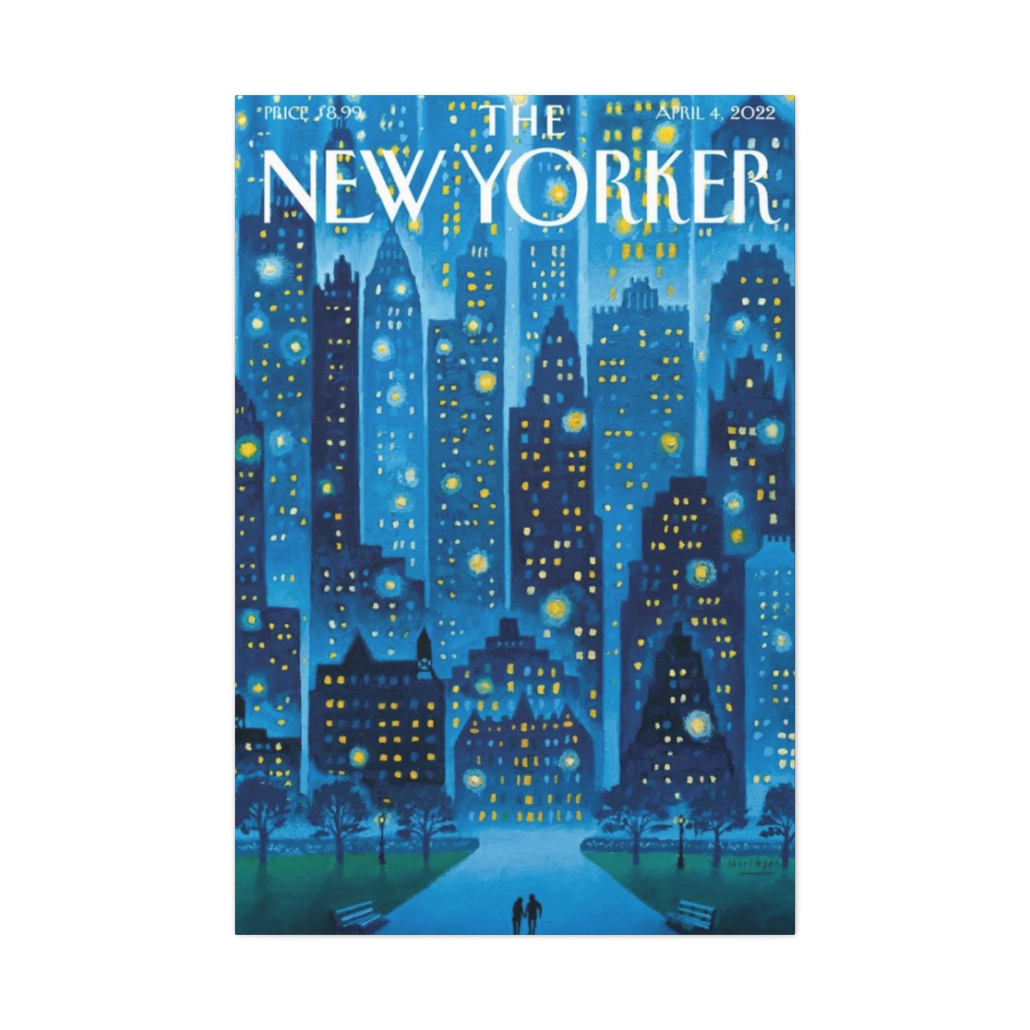 New Yorker Poster New York City Wall Art & Canvas Prints