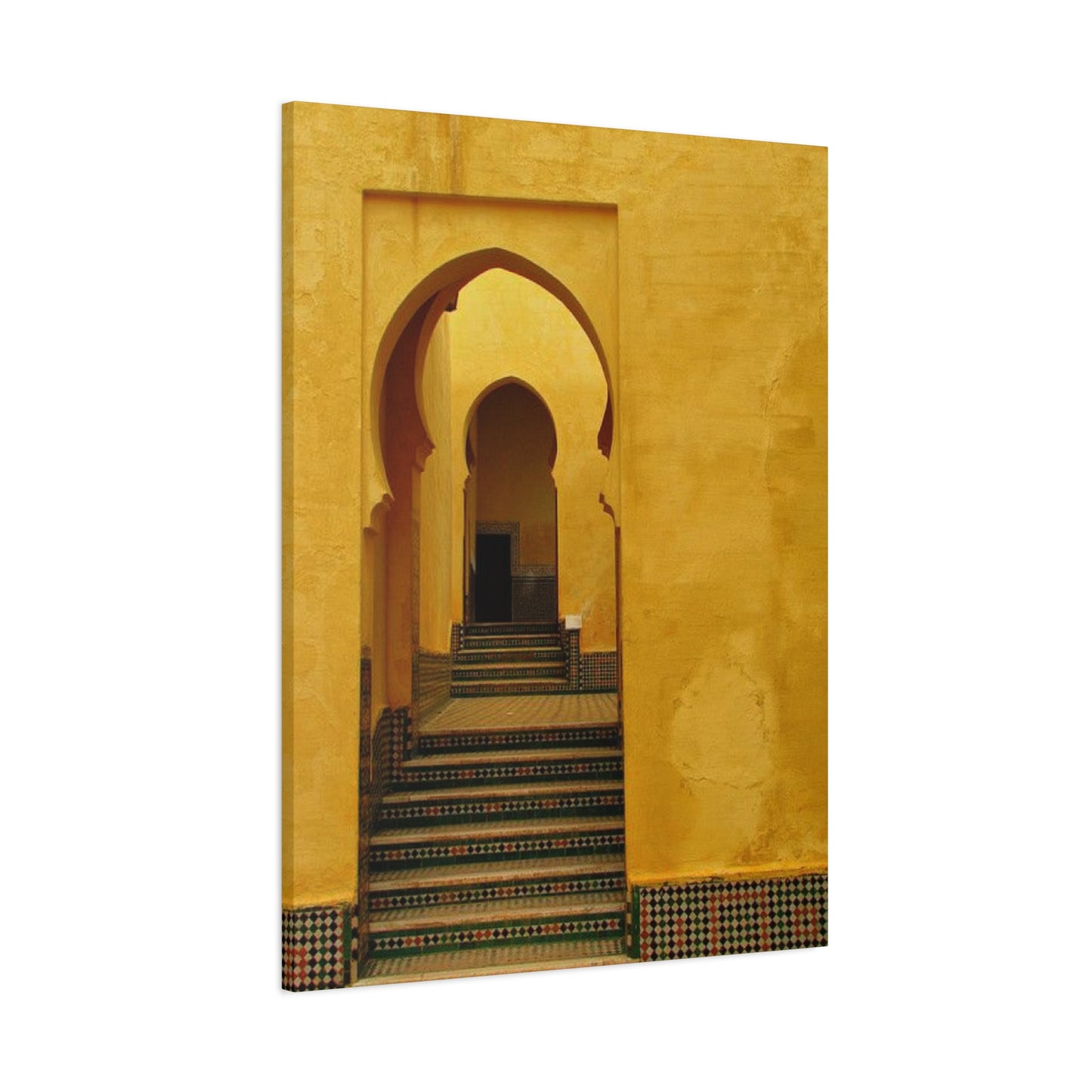 Door Passage Architecture Moroccan Wall Art & Canvas Prints