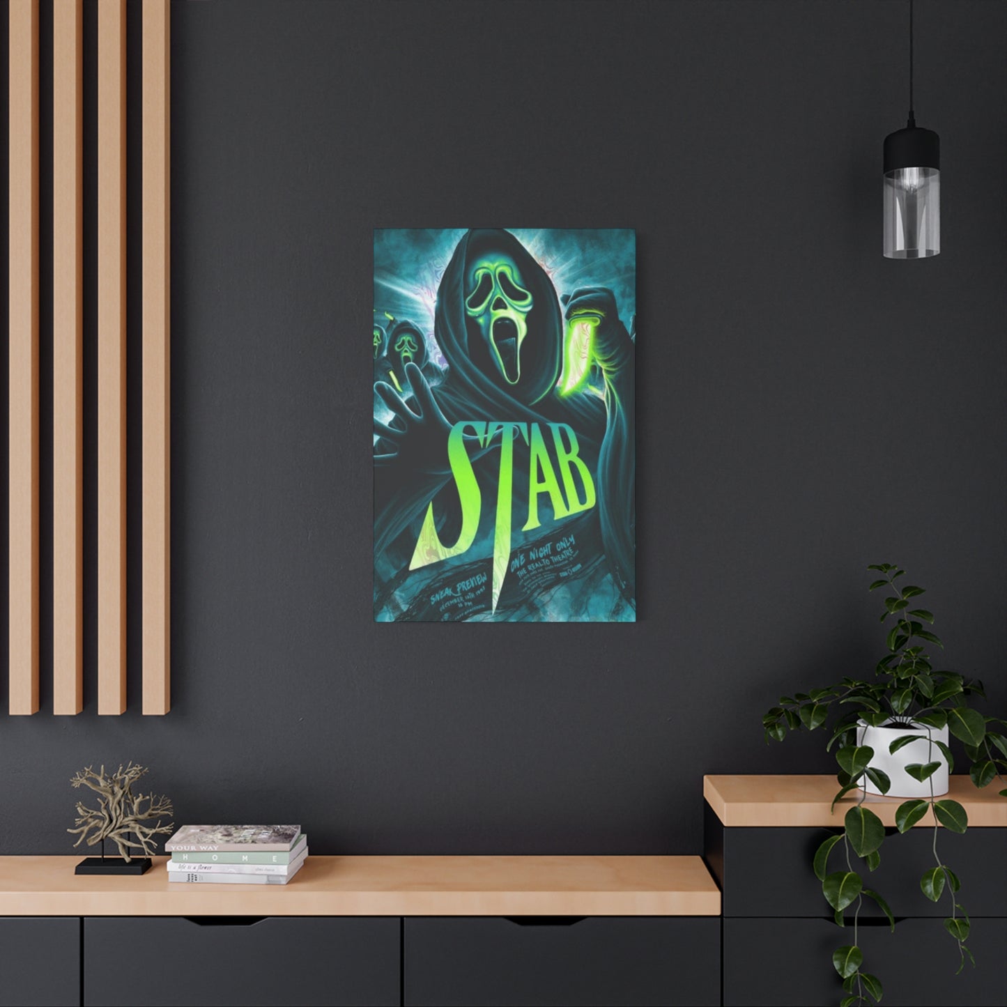 Stab Horror Movie Poster Wall Art & Canvas Prints