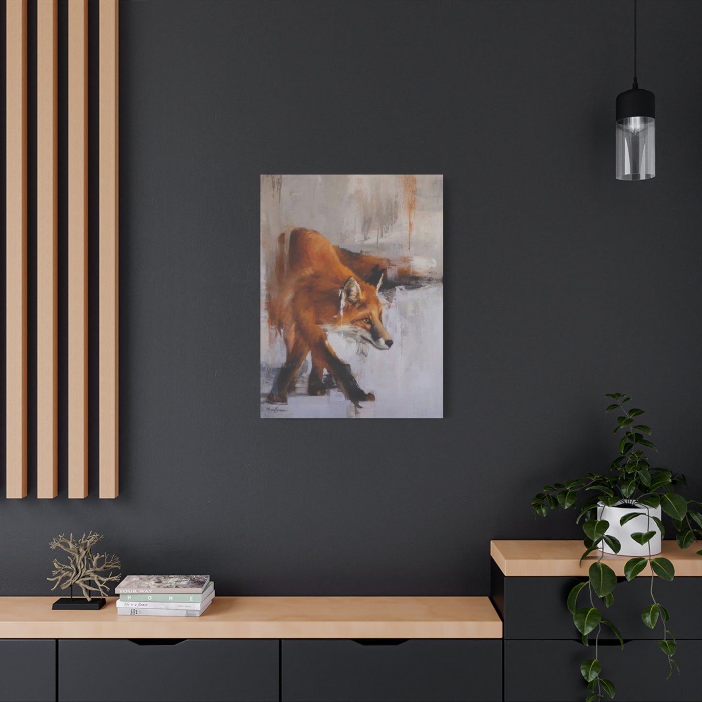 The Abstract Fox Wall Art & Canvas Prints