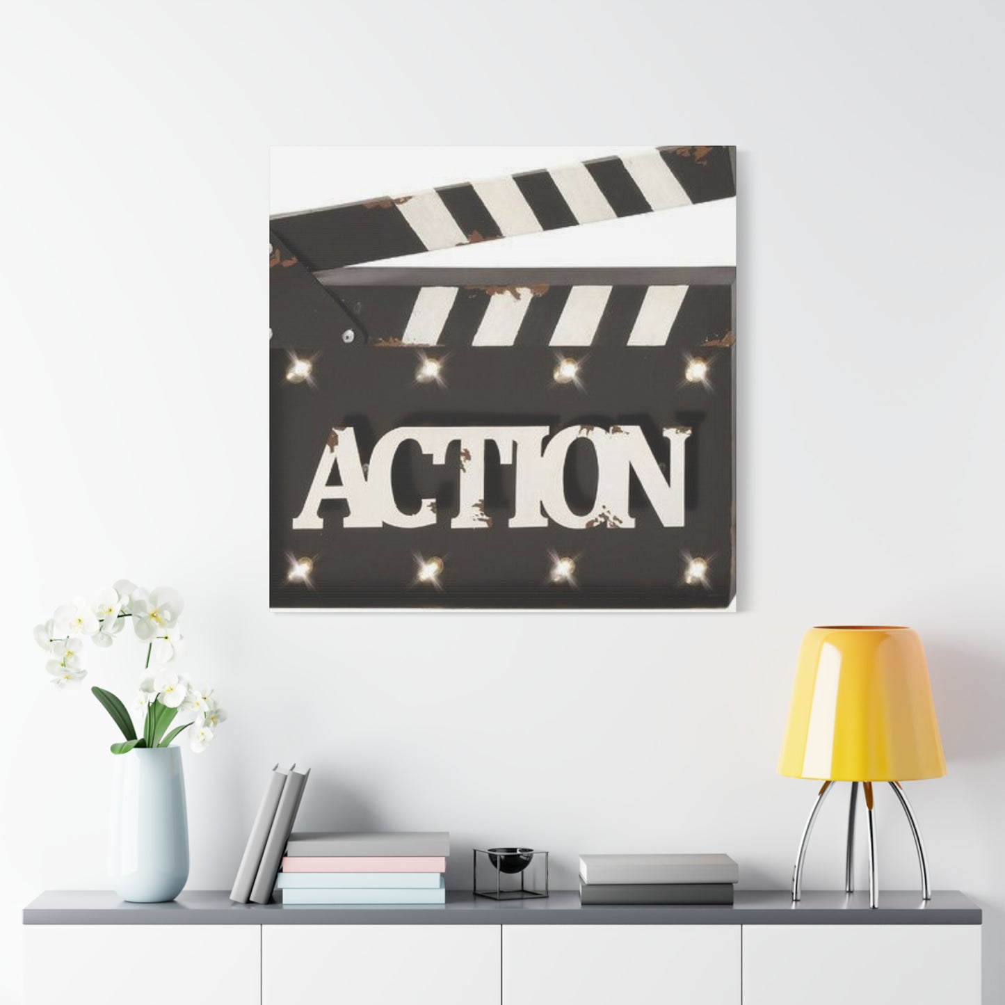 Film Box Action Wall Art & Canvas Prints