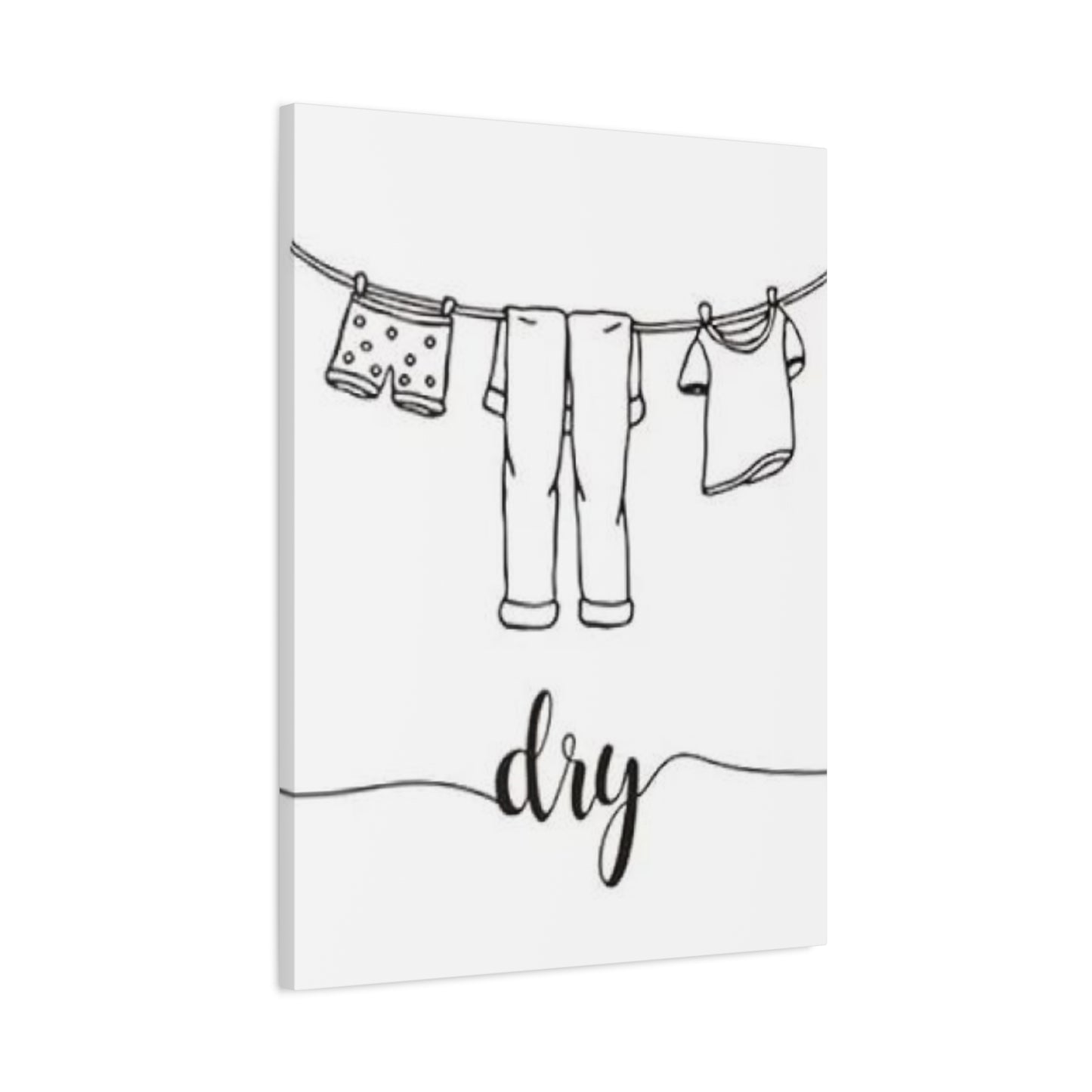 Dry Poster Laundry Wall Art & Canvas Prints