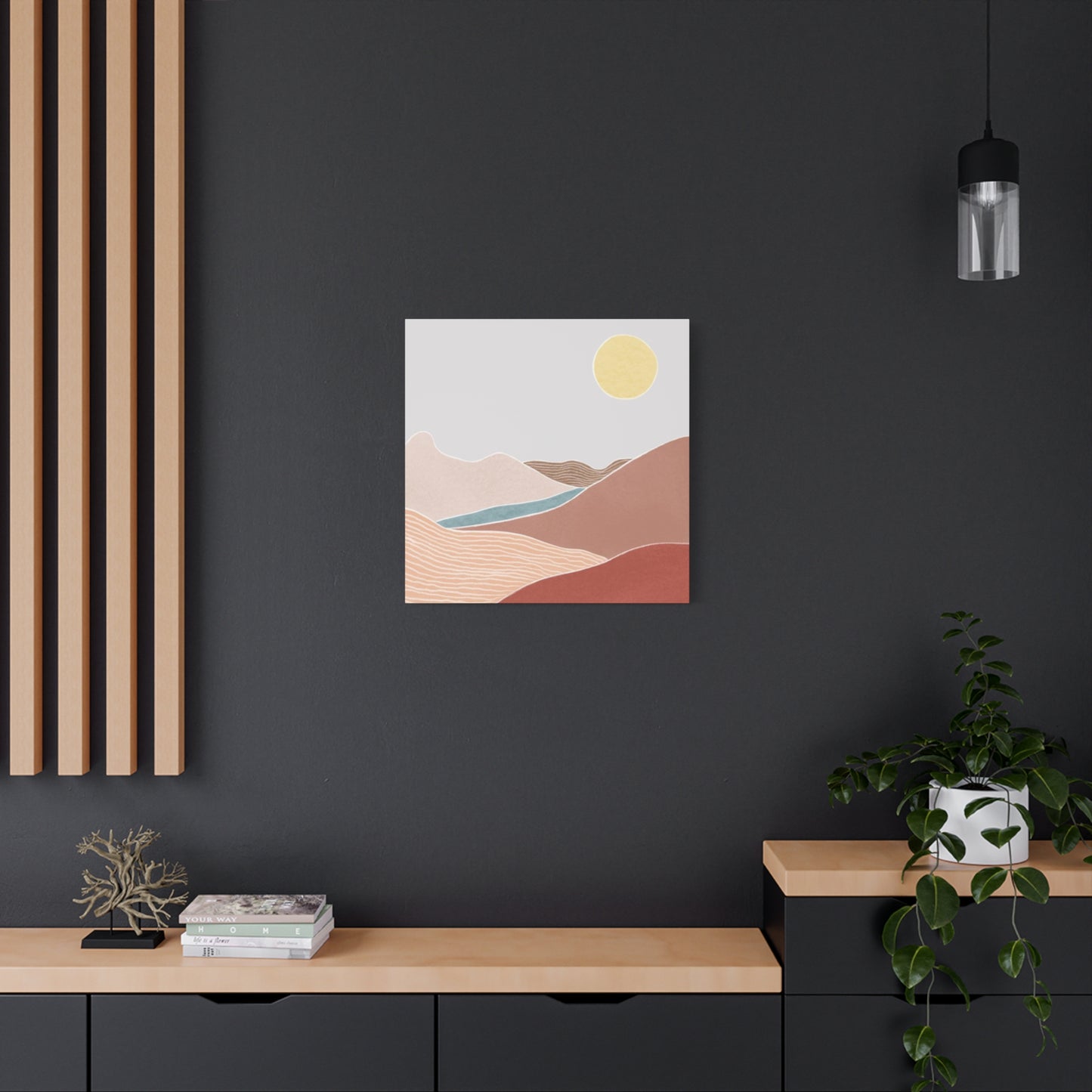 Abstract Sunset Entryway Wall Art & Canvas Prints