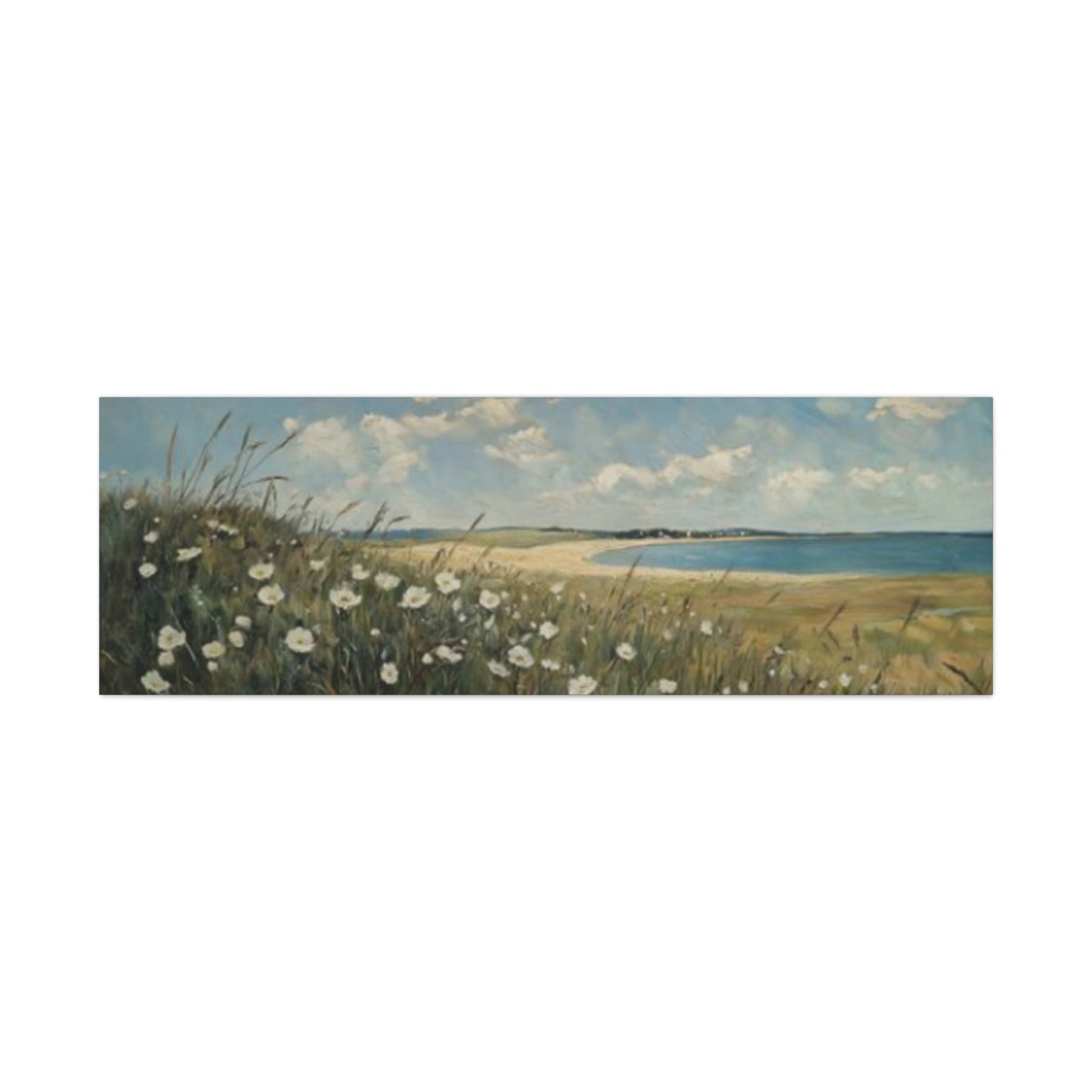 Flower On Beach Panoramas Wall Art & Canvas Prints