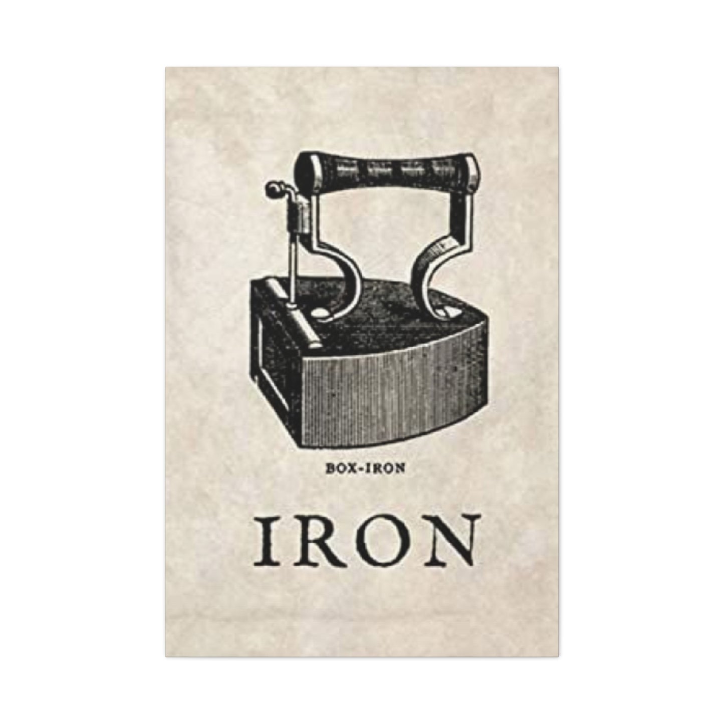 Box Iron Laundry Wall Art & Canvas Prints