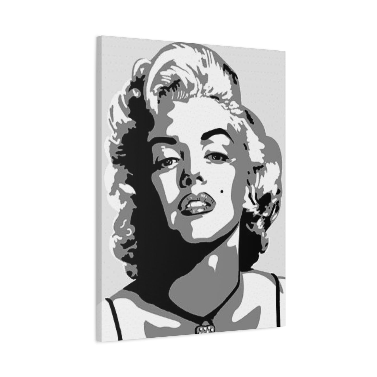 Beautiful Marilyn Monroe Candid Drawing Wall Art & Canvas Prints