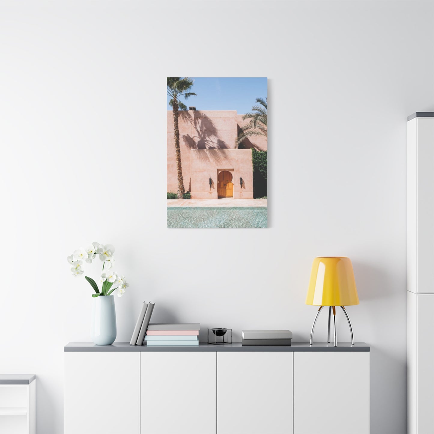 Sunshine On Architecture Of Moroccan Wall Art & Canvas Prints