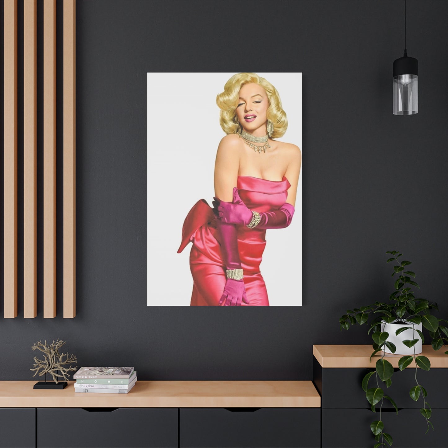 Beautiful Dress Of Marilyn Monroe Wall Art & Canvas Prints