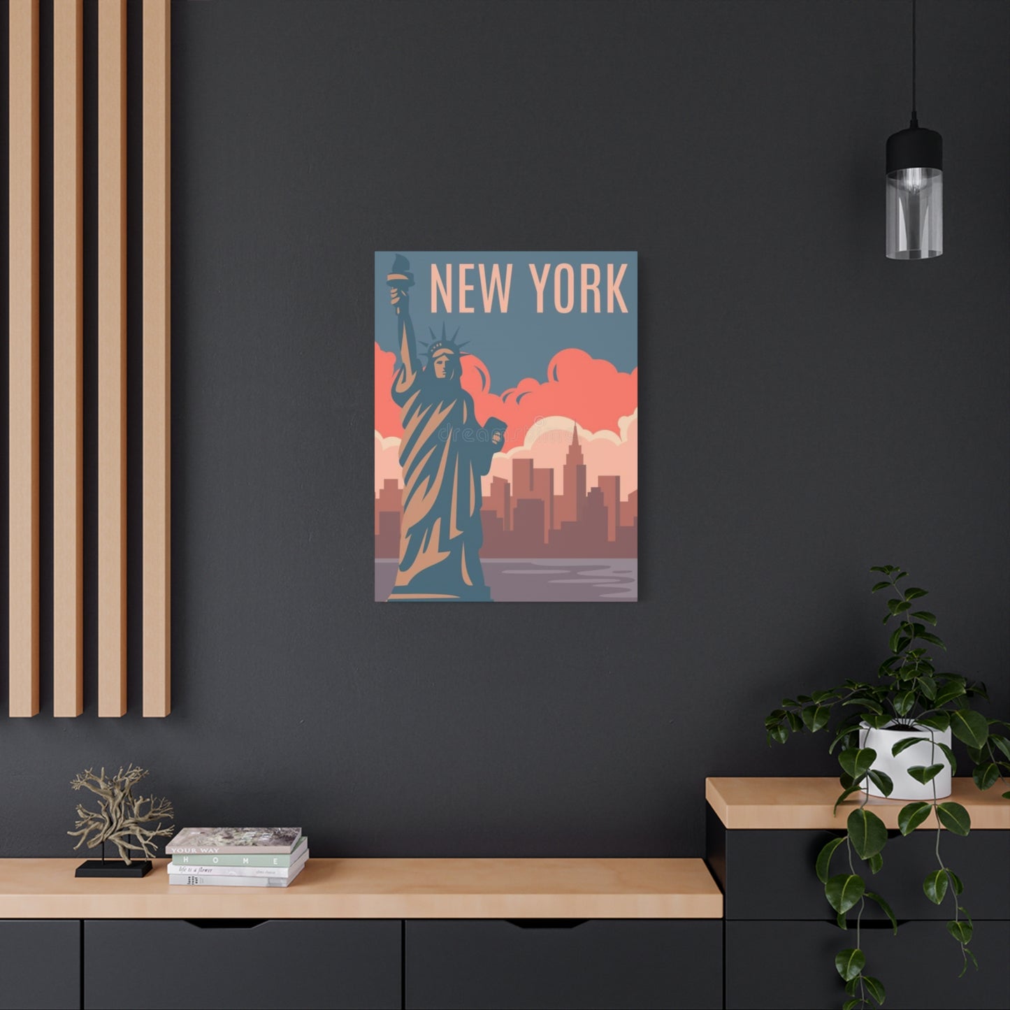 Poster Of Statue Of Liberty New York City Wall Art & Canvas Prints