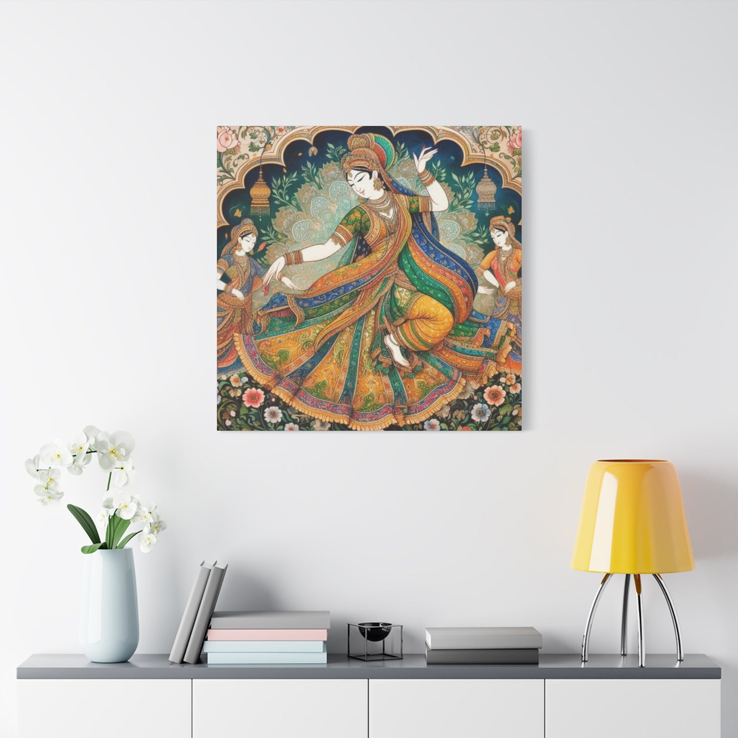 Indian Queen Dancing Wall Art & Canvas Prints