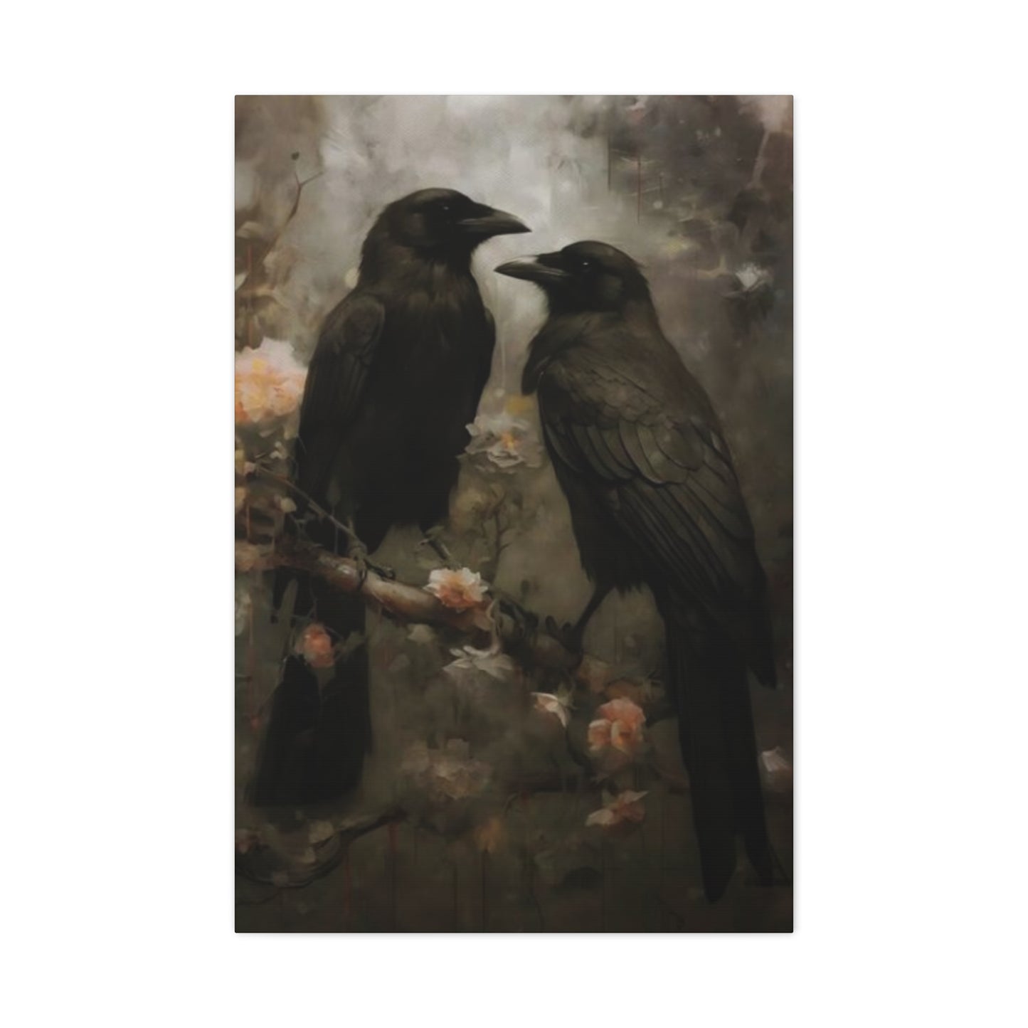 Scary Crows Halloween Wall Art & Canvas Prints