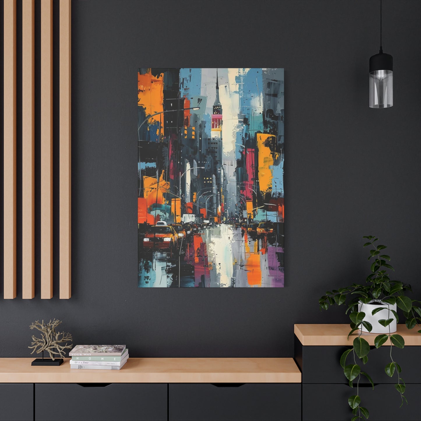 Painting Of Streets Of New York City Wall Art & Canvas Prints