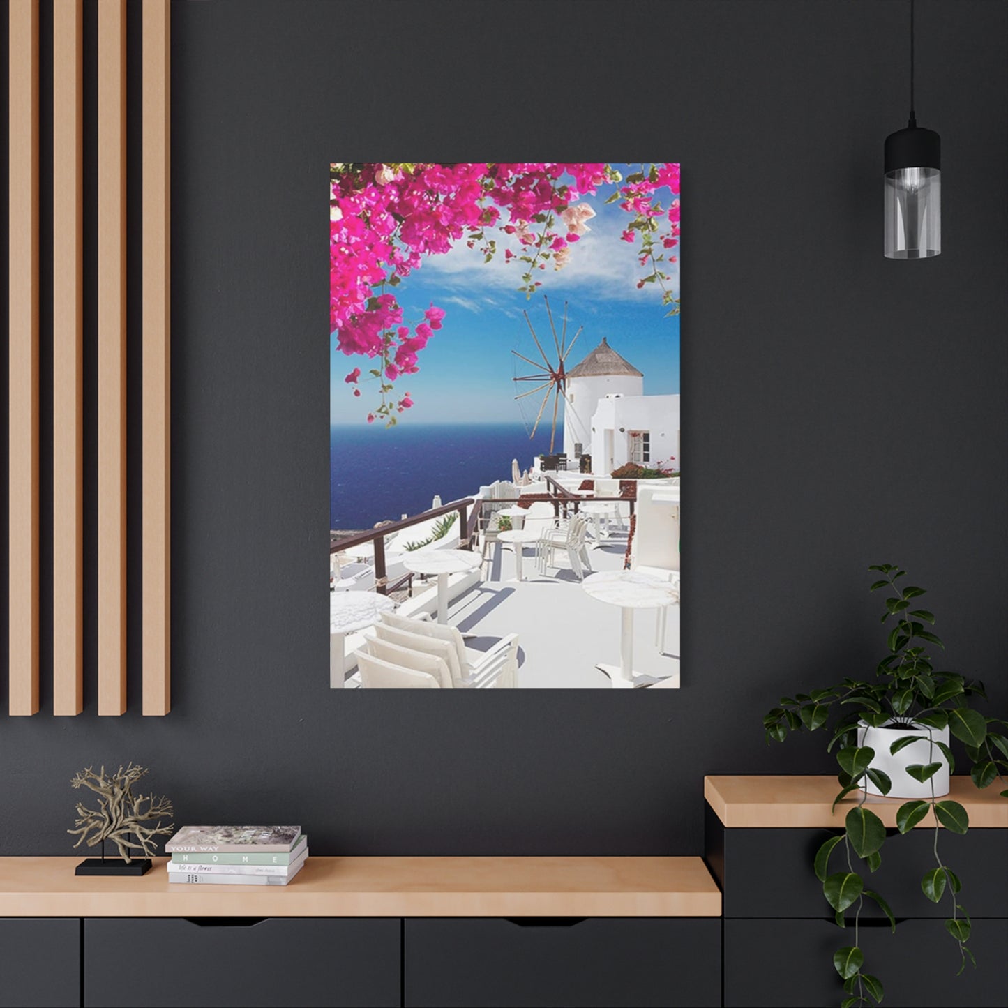 Greece Windmill Wall Art & Canvas Prints