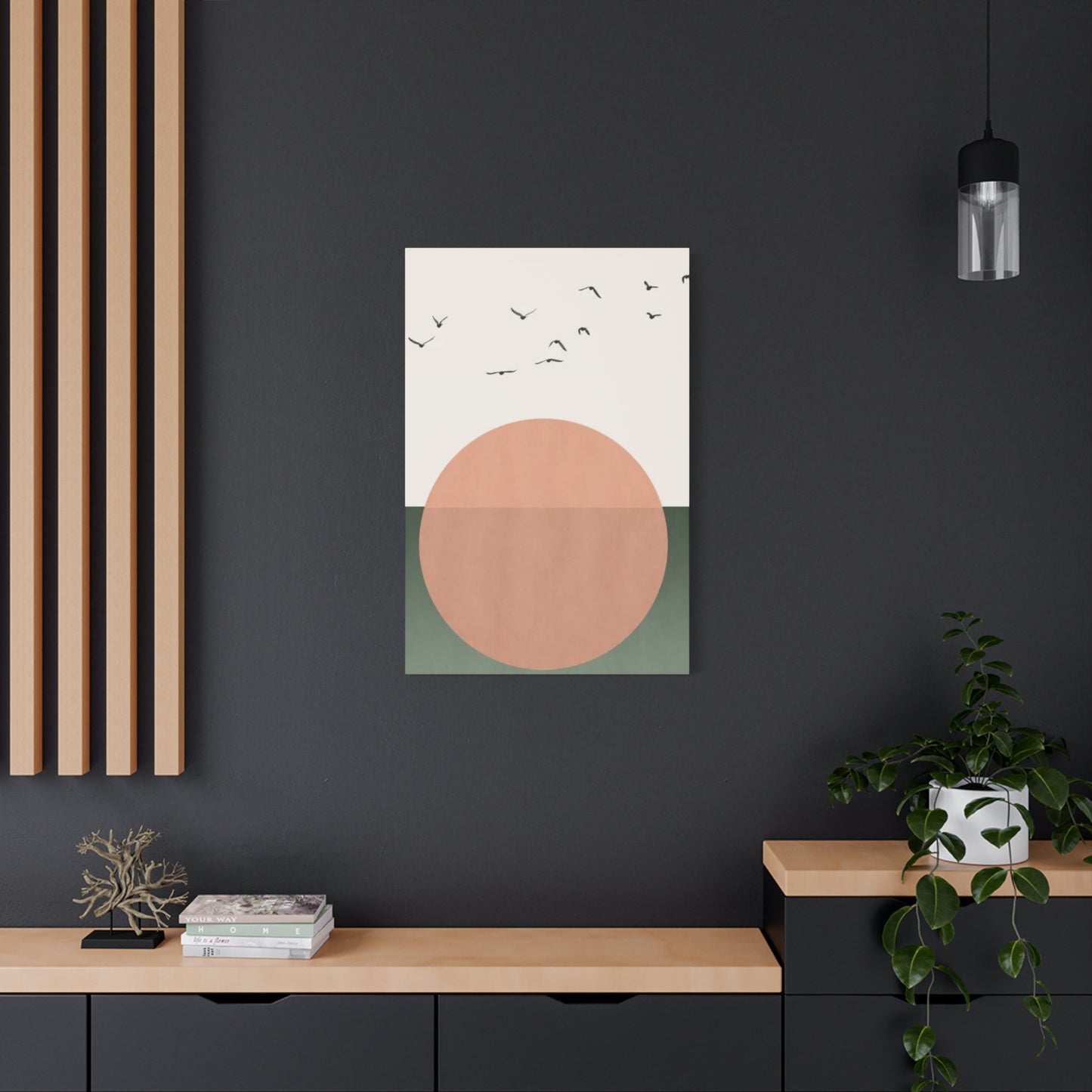 Bird Abstract Entryway Wall Art & Canvas Prints