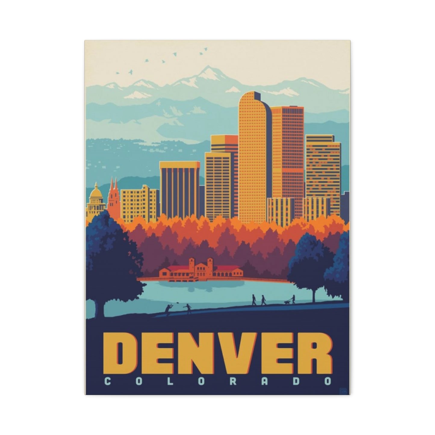 Denver The National Park Wall Art & Canvas Prints