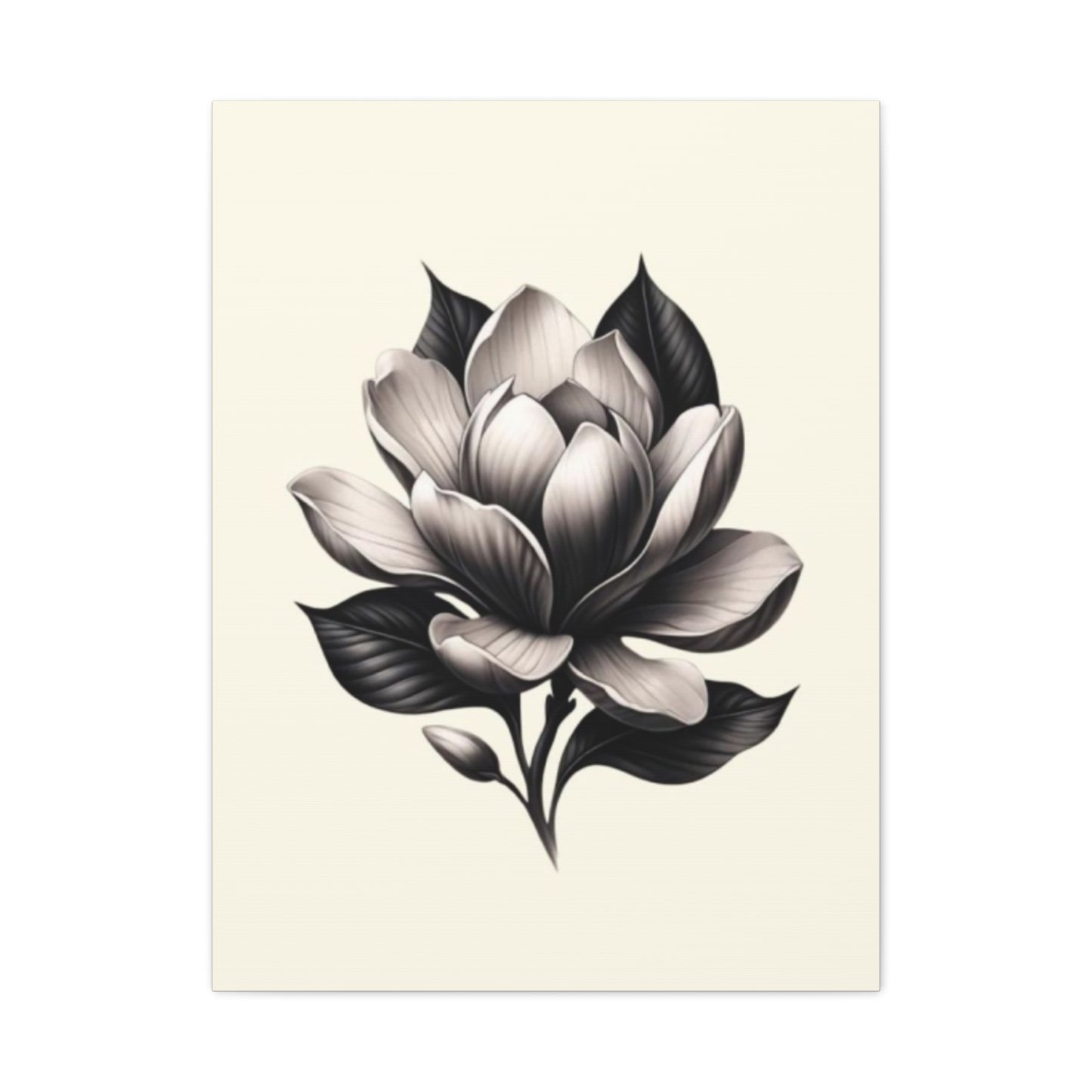 Yellow Magnolia Flower Painting Wall Art & Canvas Prints