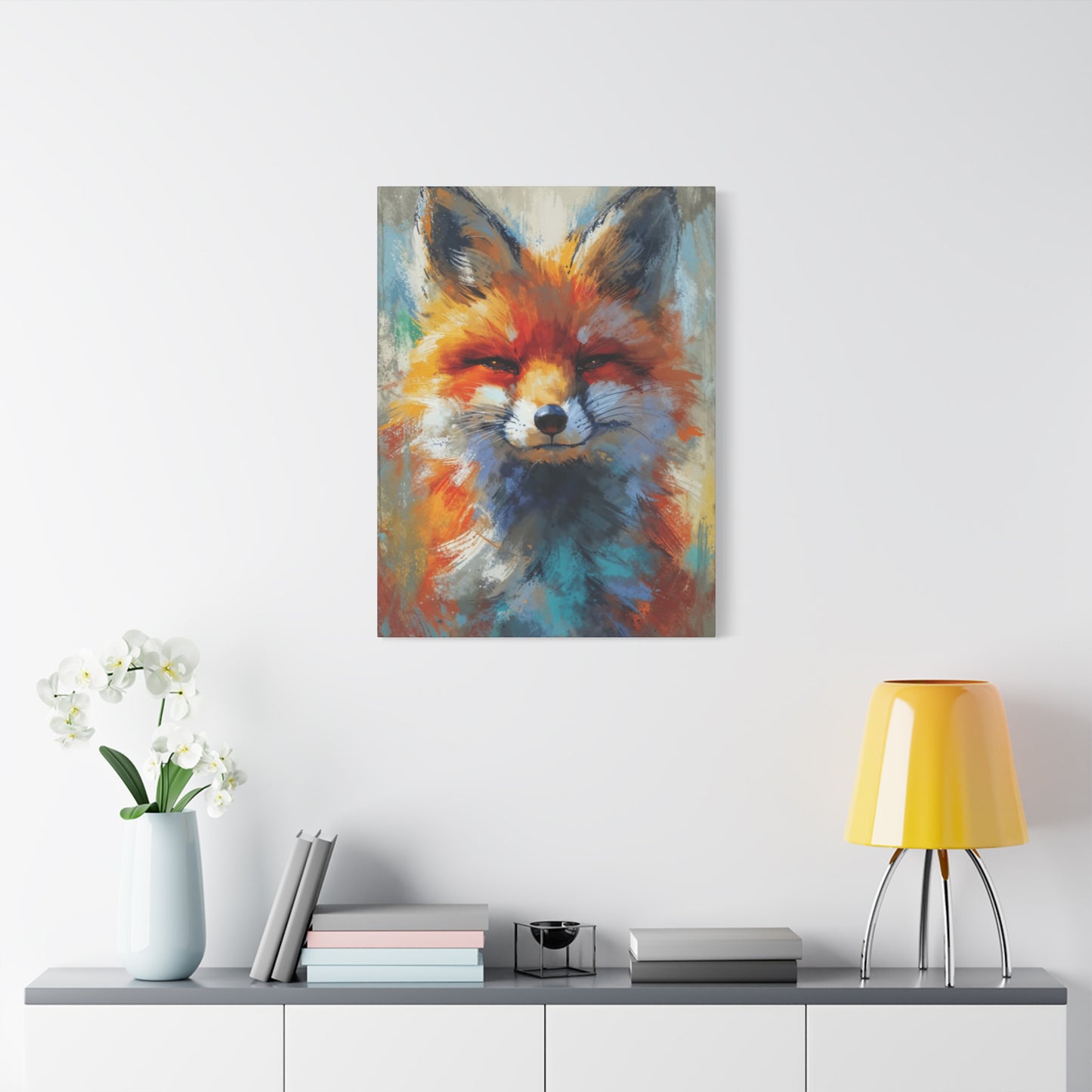 The Closeup Abstract Fox Wall Art & Canvas Prints