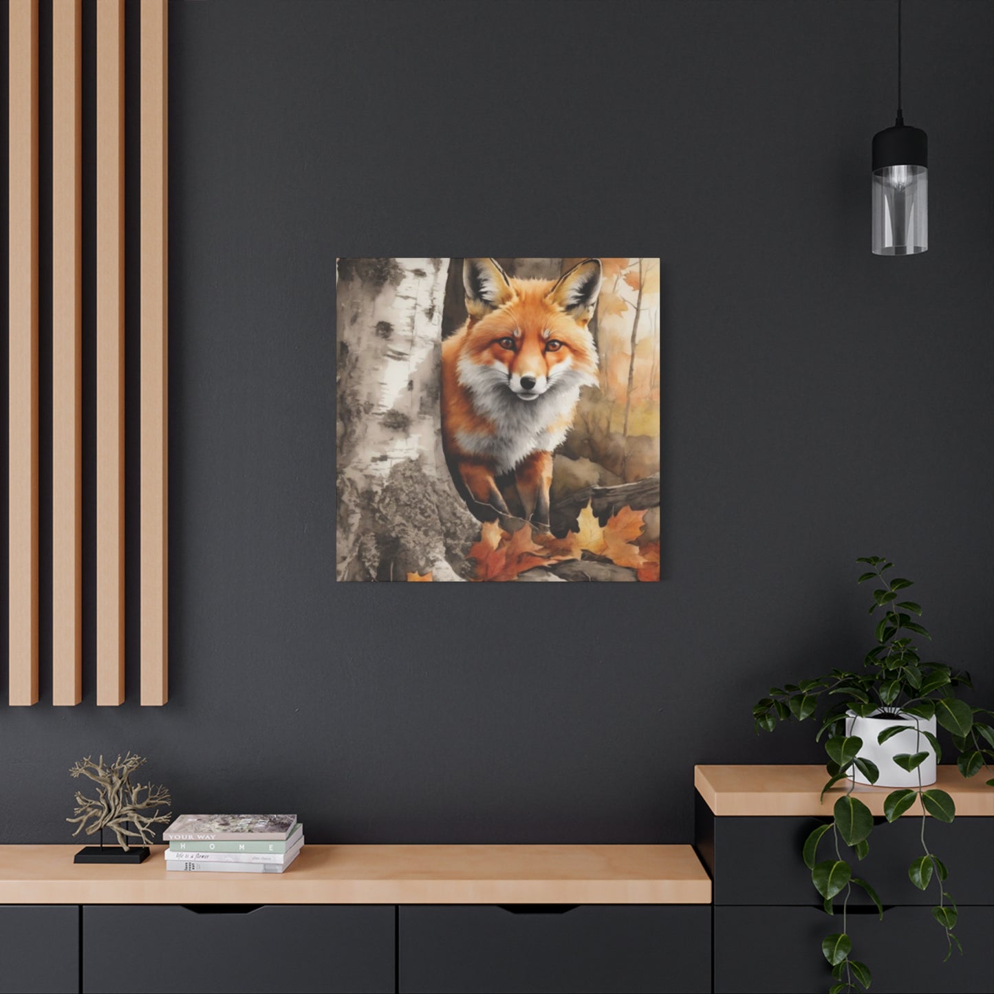 Little Baby Fox Wall Art & Canvas Prints