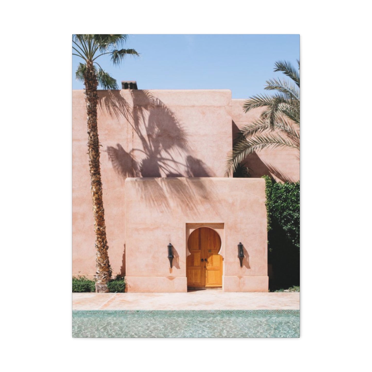 Sunshine On Architecture Of Moroccan Wall Art & Canvas Prints