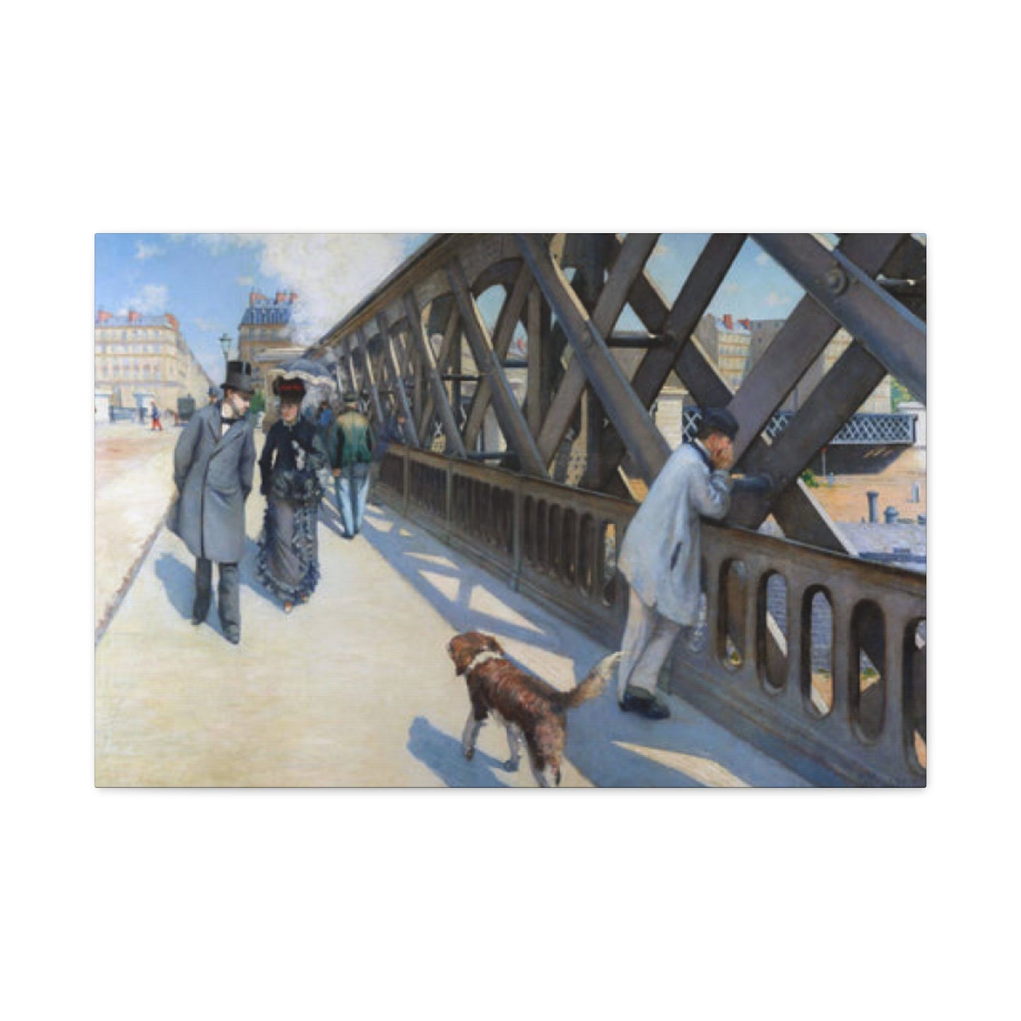 Gustav Iron Bridge Painting Wall Art & Canvas Prints