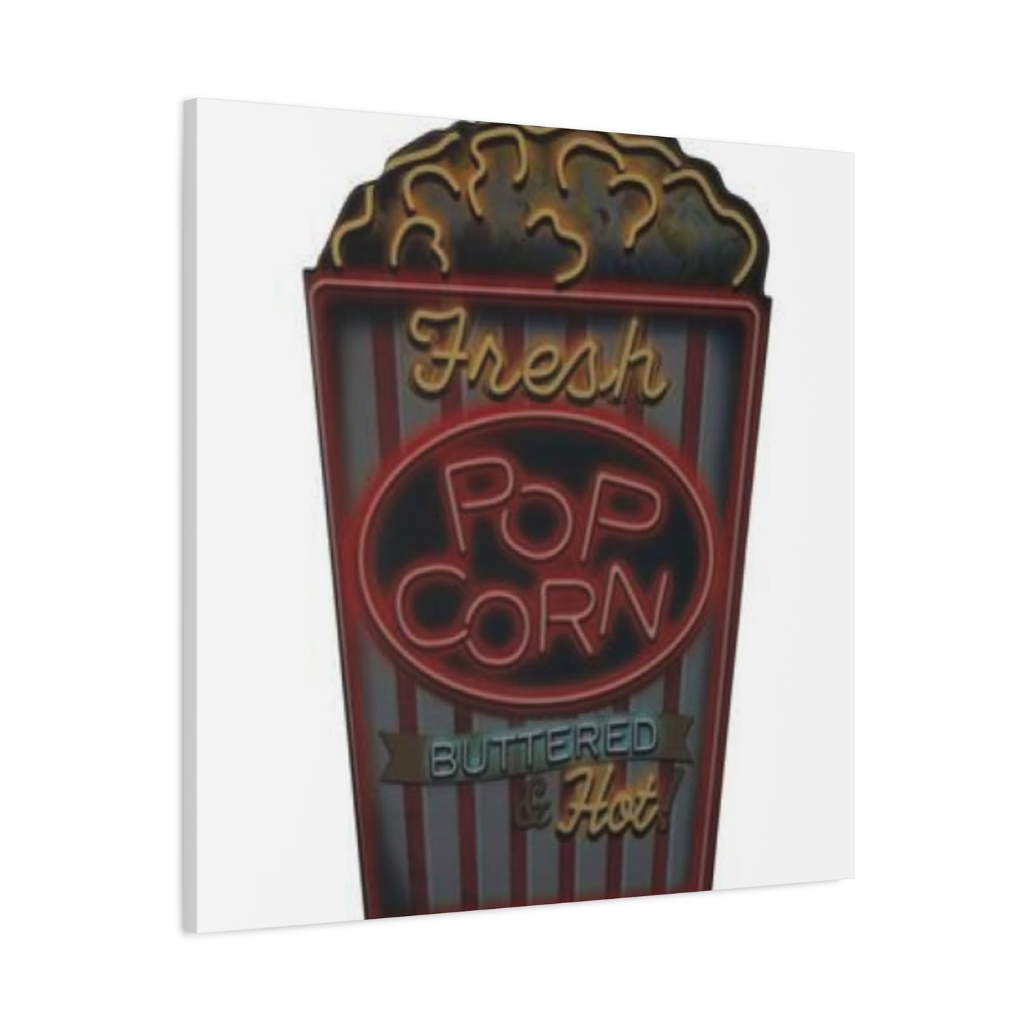 Popcorn Tub Wall Art & Canvas Prints