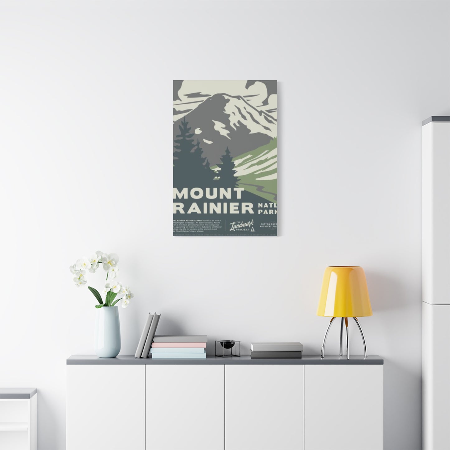 Mount Rainier The National Park Wall Art & Canvas Prints