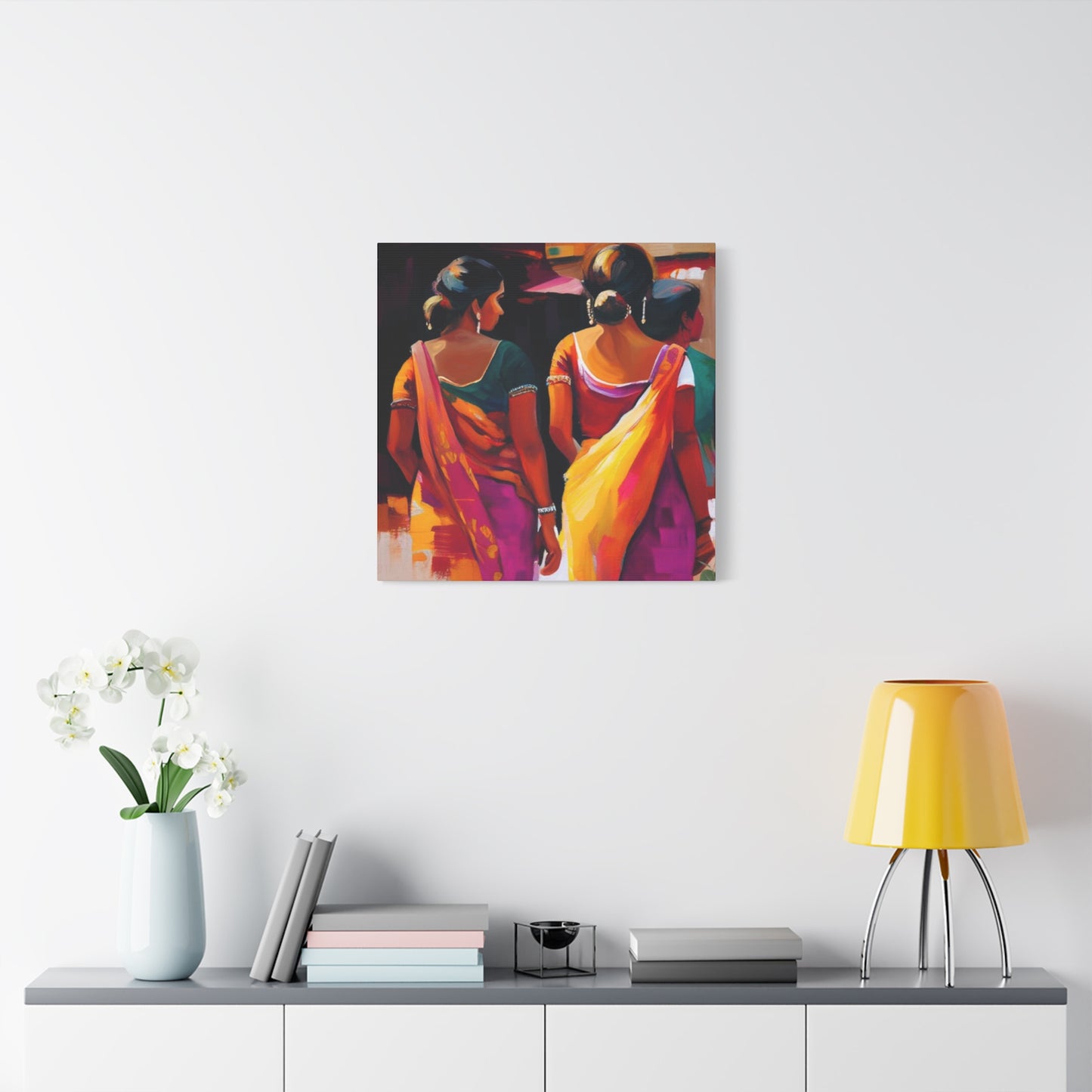 Indian Cultural Women Wall Art & Canvas Prints