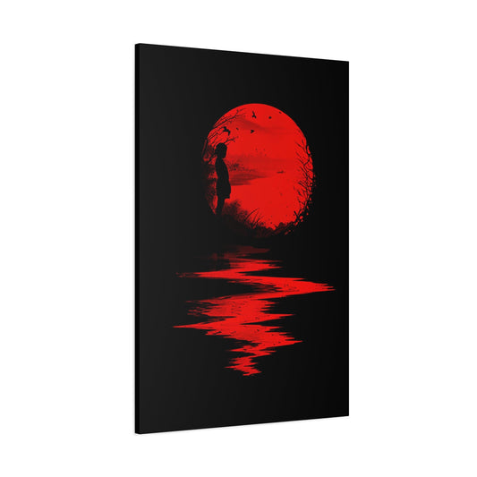 Red Moon Wall Art & Canvas Prints