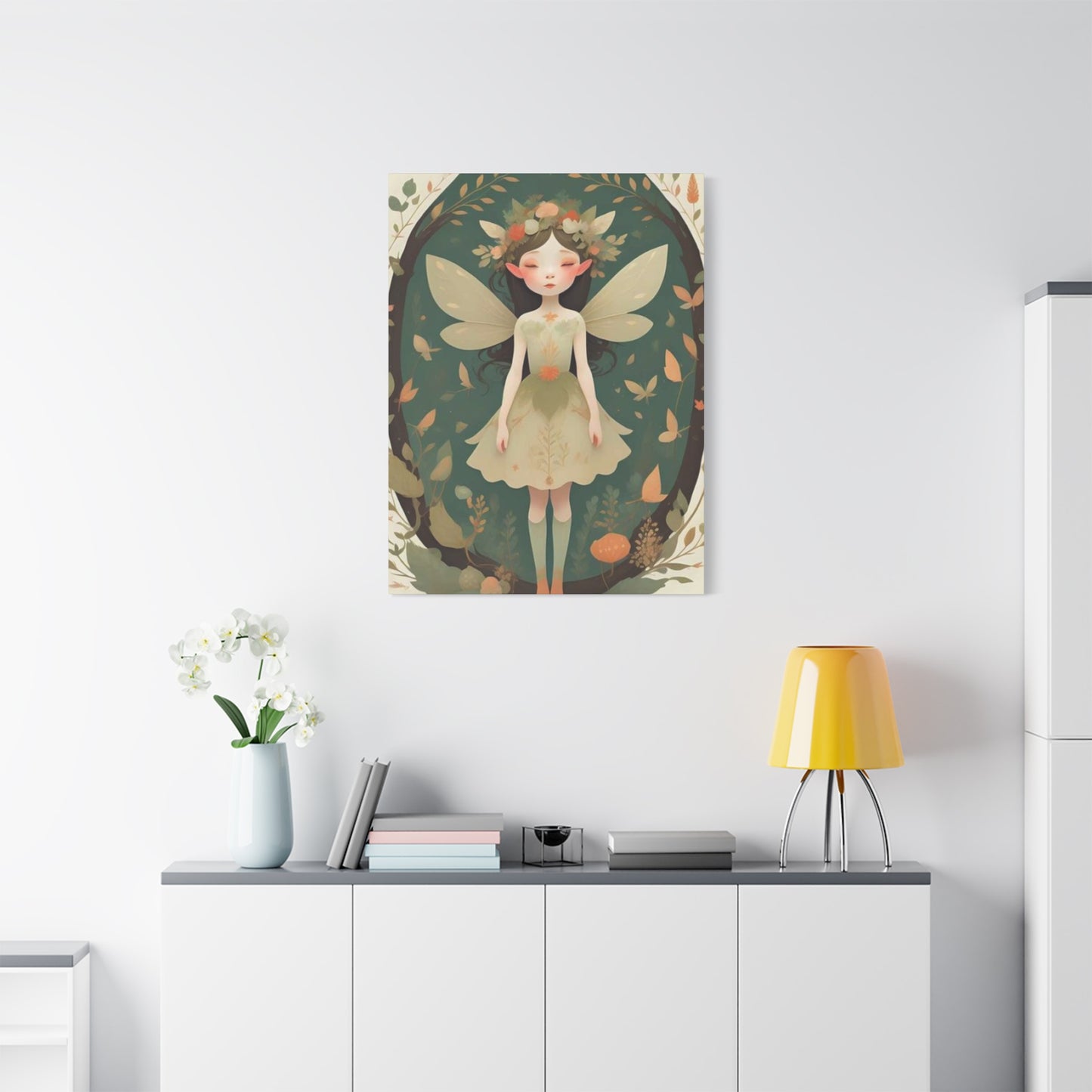 Little Angel Flower Fairies Wall Art & Canvas Prints