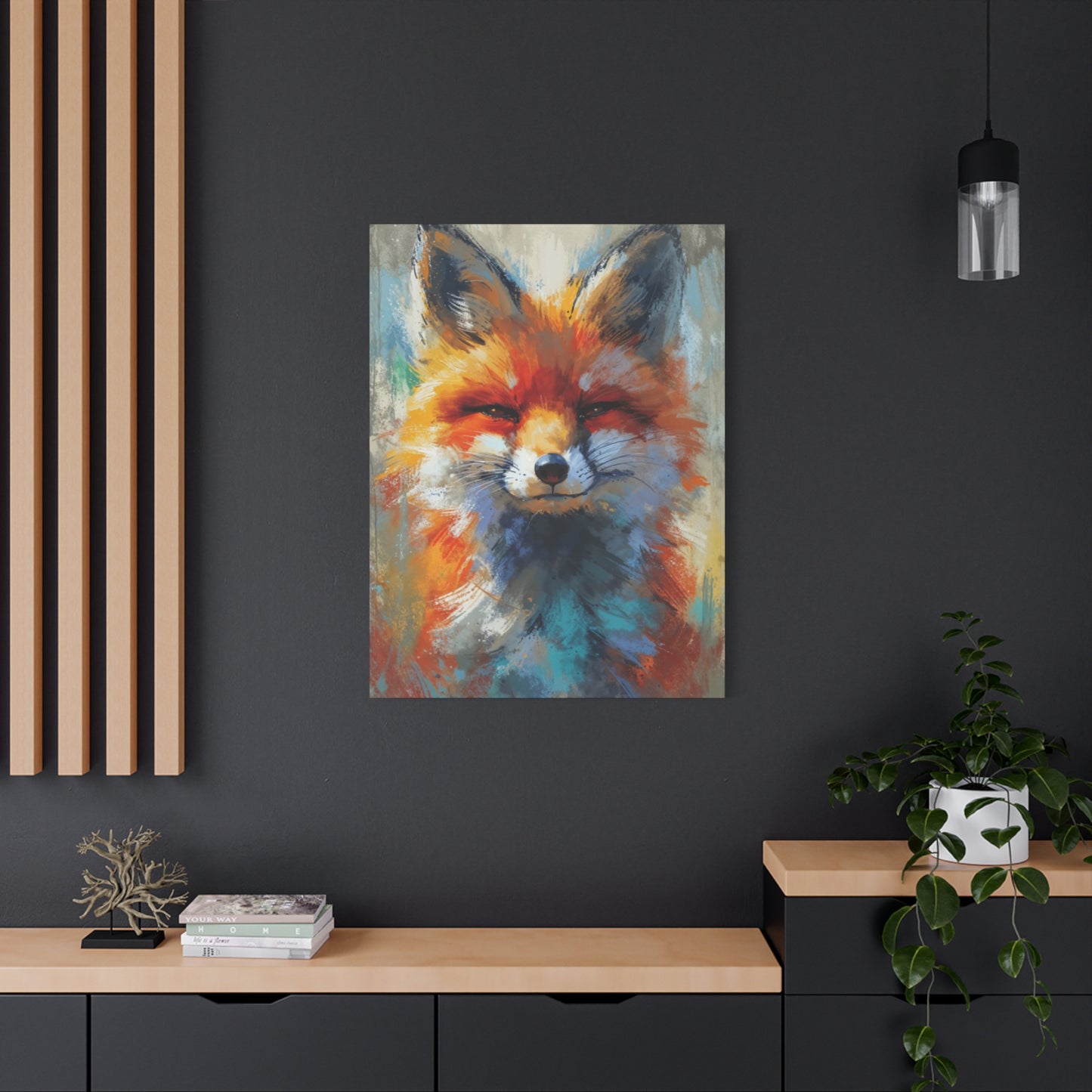 The Closeup Abstract Fox Wall Art & Canvas Prints