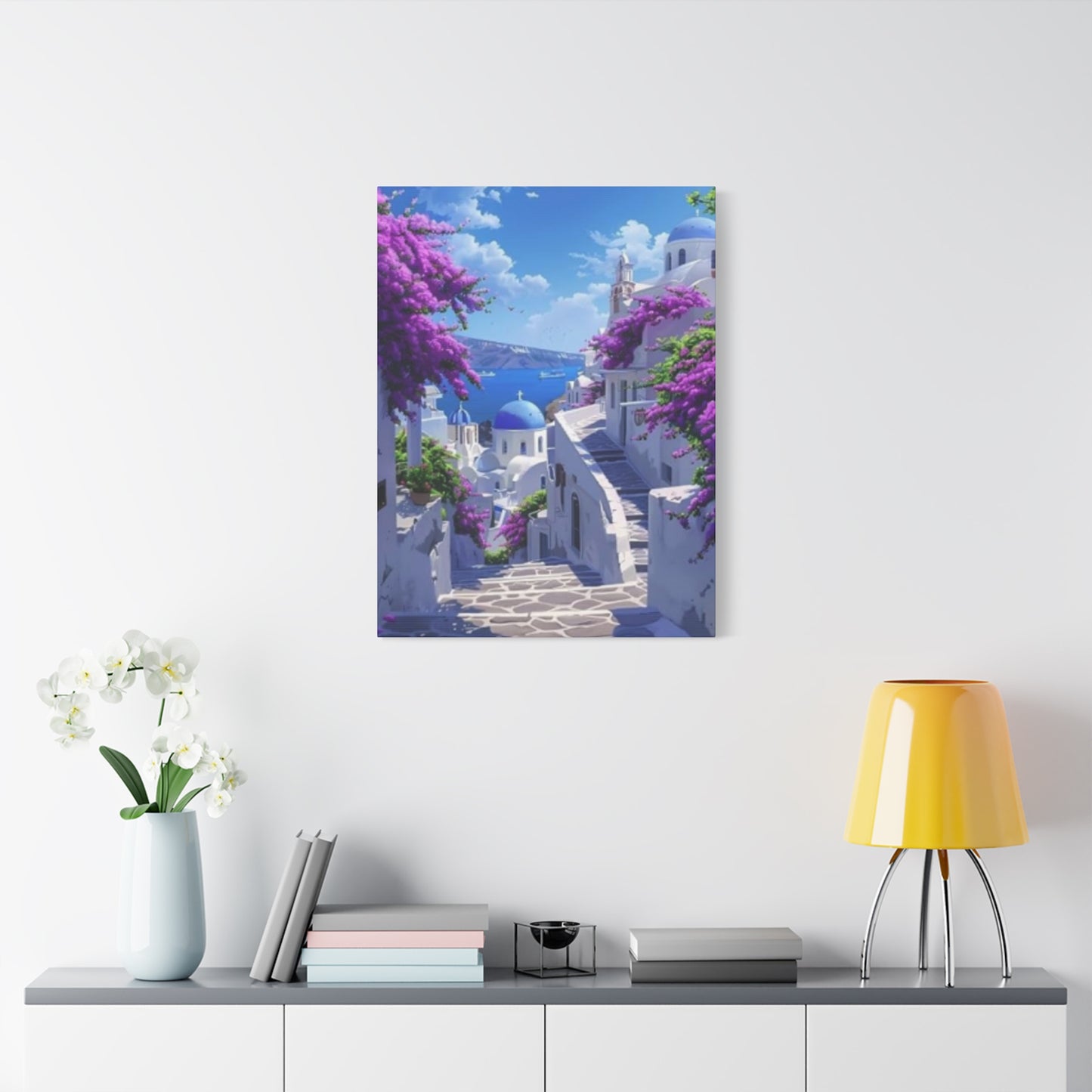 Greece Blossom Wall Art & Canvas Prints