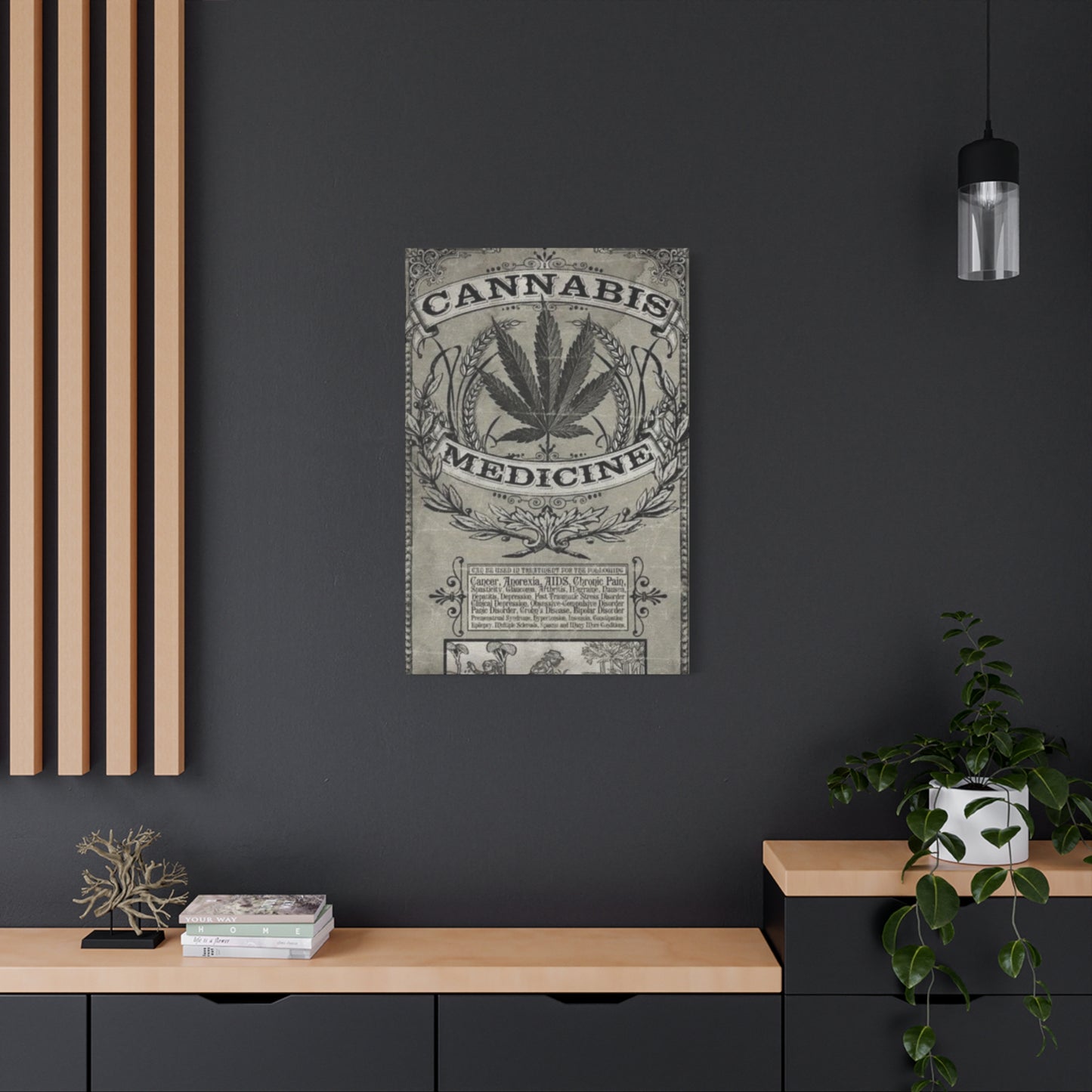 Cannabis Poster Marijuana Wall Art & Canvas Prints