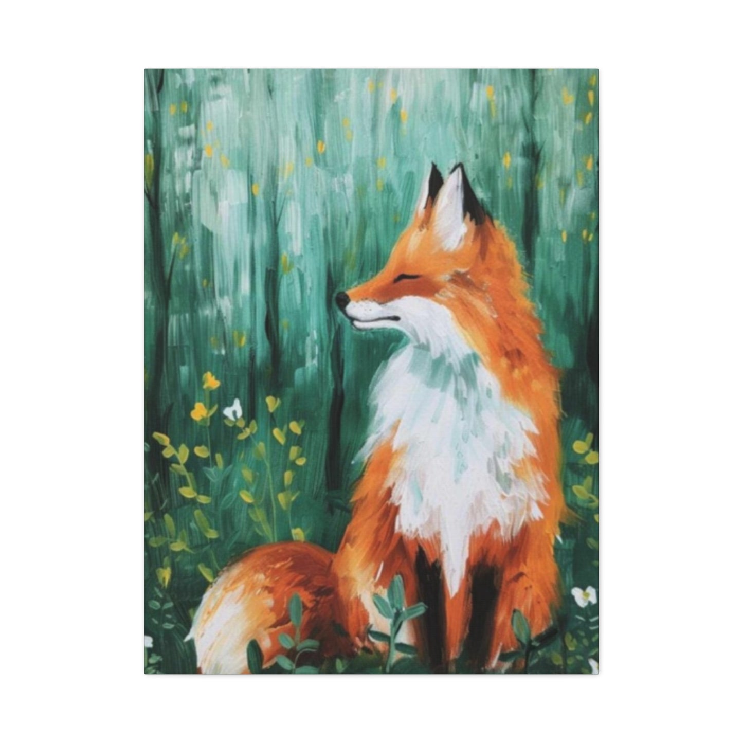 Portrait of Fox Wall Art & Canvas Prints