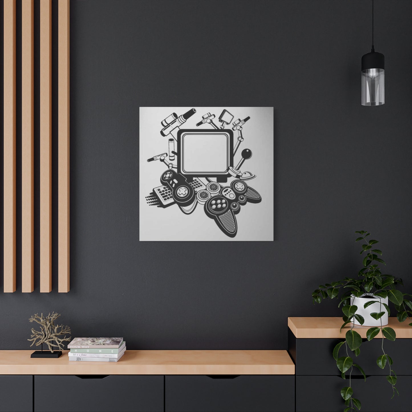 Gaming Doodle Wall Art & Canvas Prints