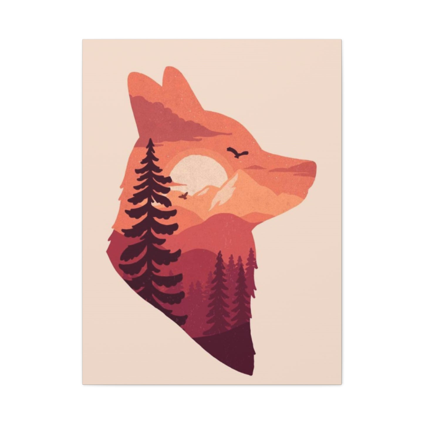 Abstract Fox Wall Art & Canvas Prints