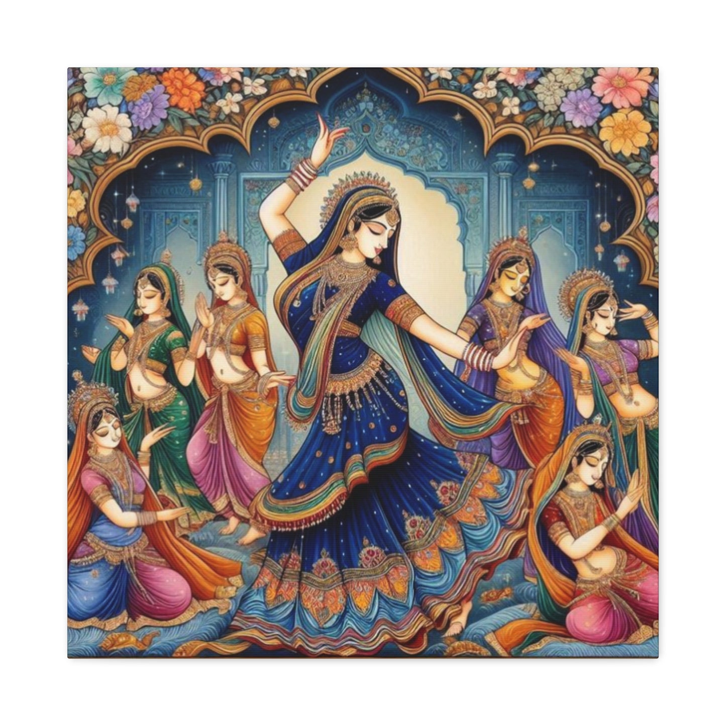 Indian Womens Dancing Wall Art & Canvas Prints