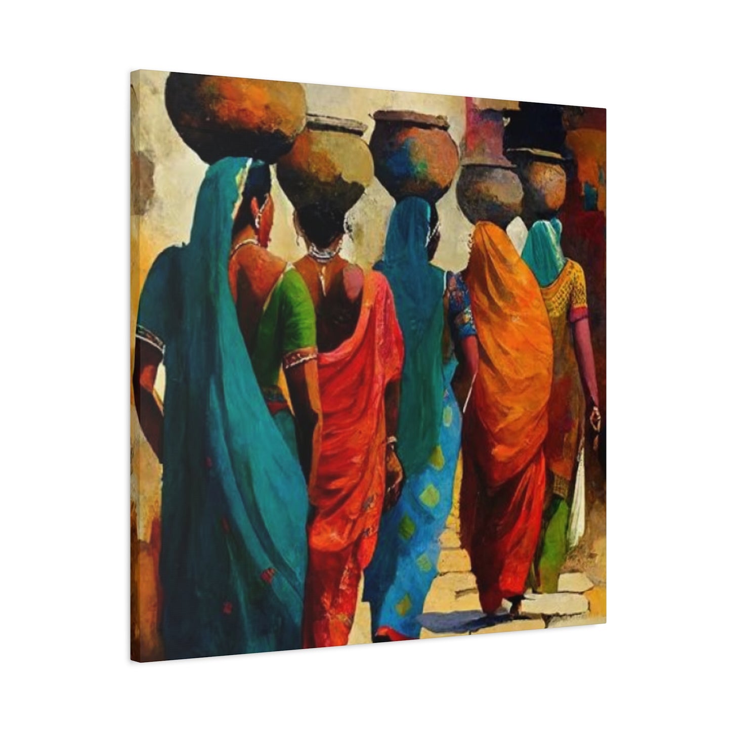 Indian Cultural Women Wall Art & Canvas Prints