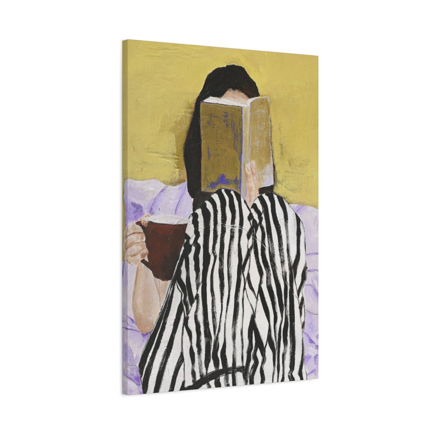 Women Reading Book Modernism Wall Art & Canvas Prints