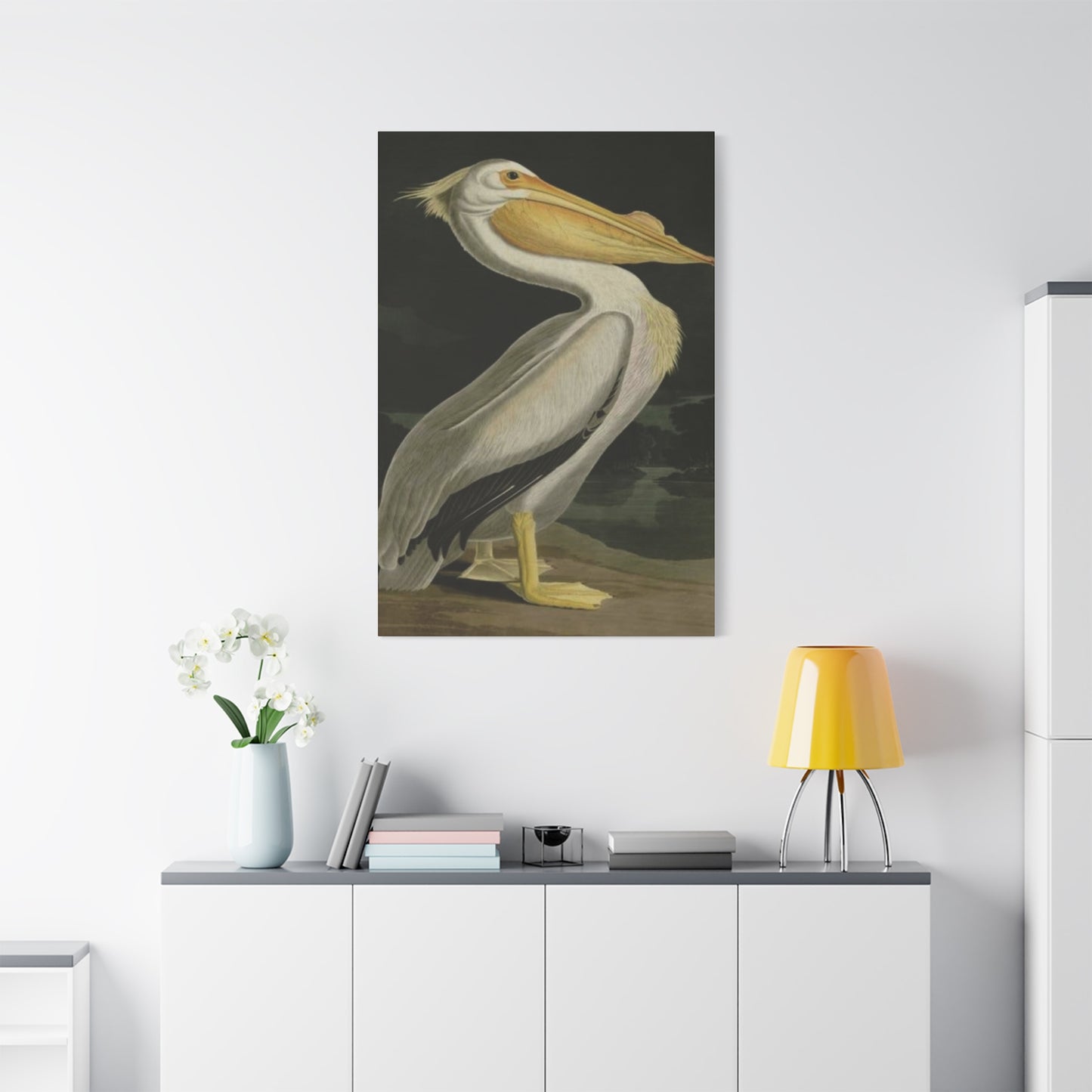 Fat Beak Pelican Poster Wall Art & Canvas Prints