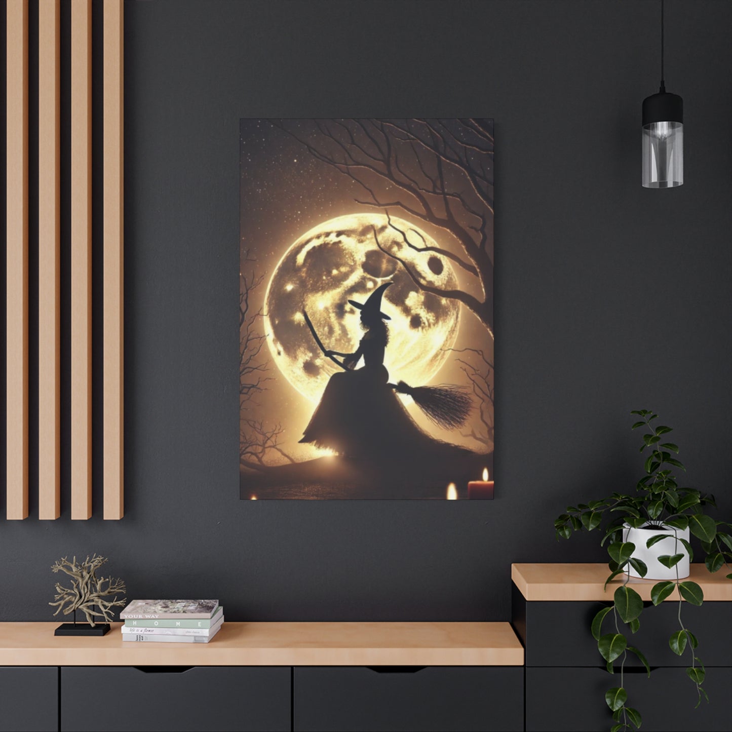 Flying Witch Wall Art & Canvas Prints