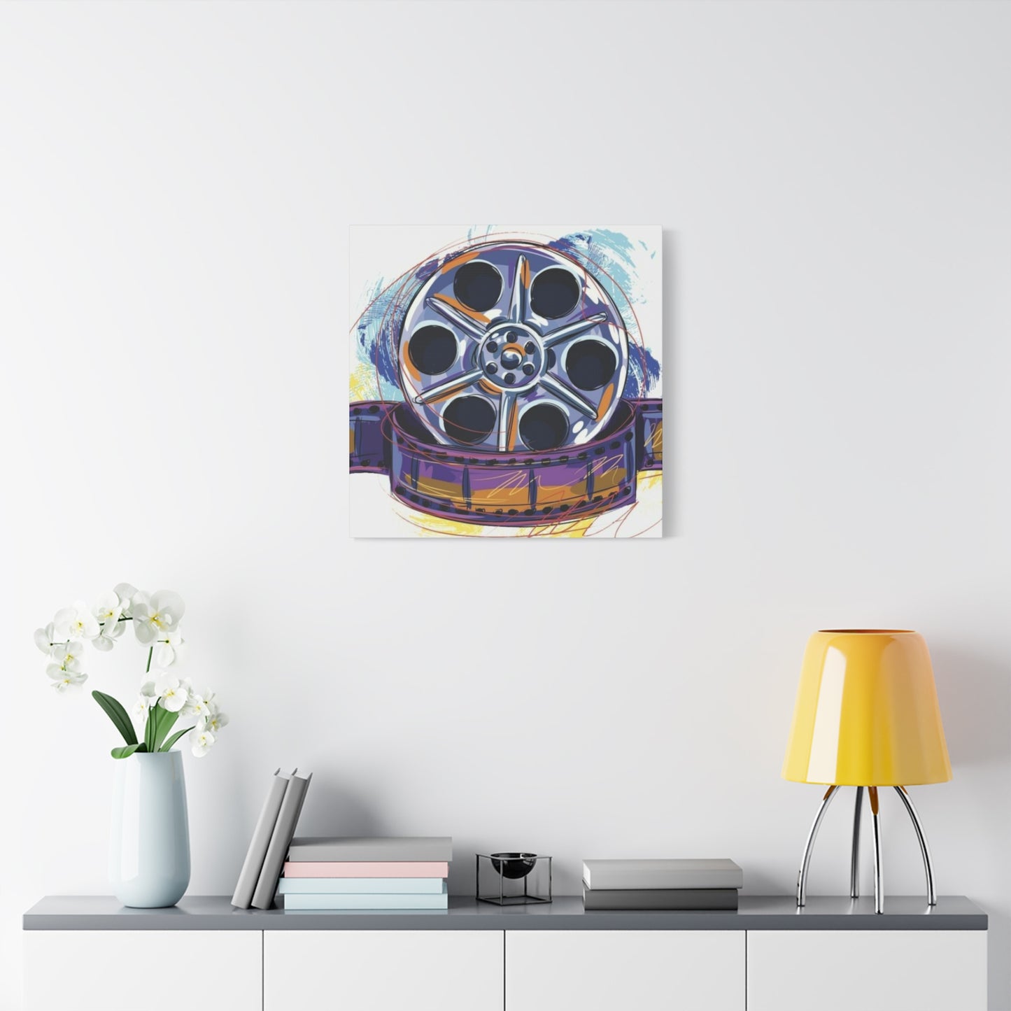 Colorful Cinema Camera Wall Art & Canvas Prints