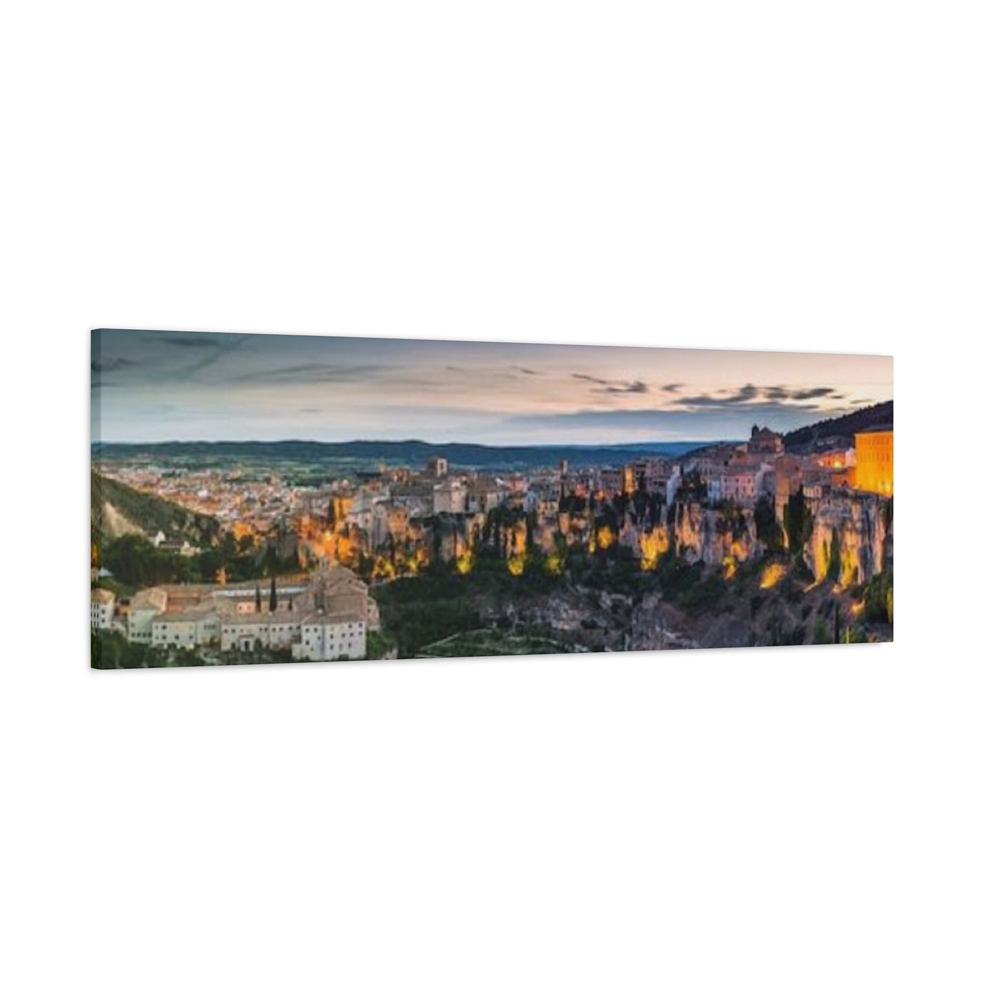 Cityscape From Mountain View Panoramas Wall Art & Canvas Prints