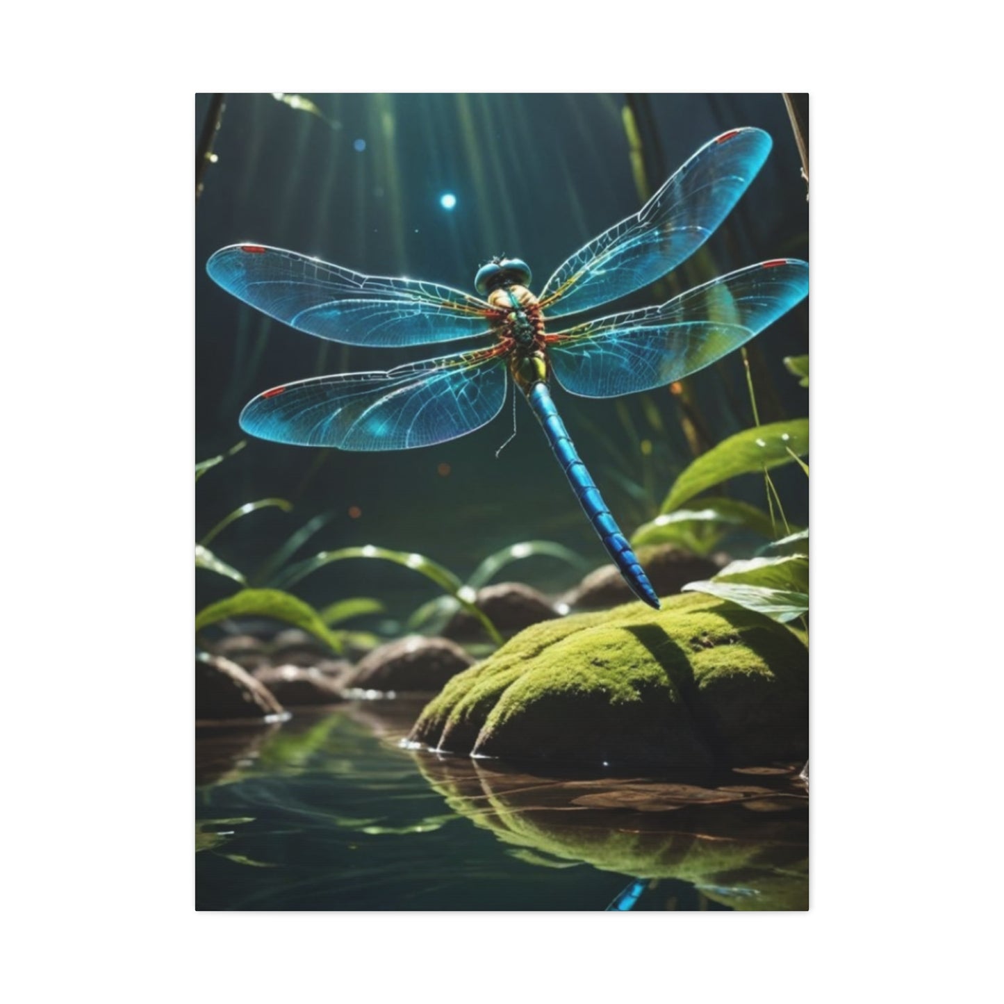 Colorful Dragonfly Wings Wall Art & Canvas Prints