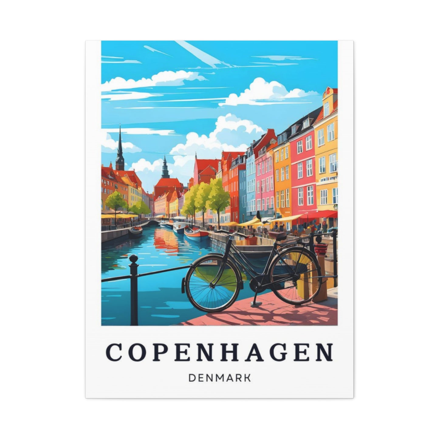 Copenhagen The National Park Wall Art & Canvas Prints