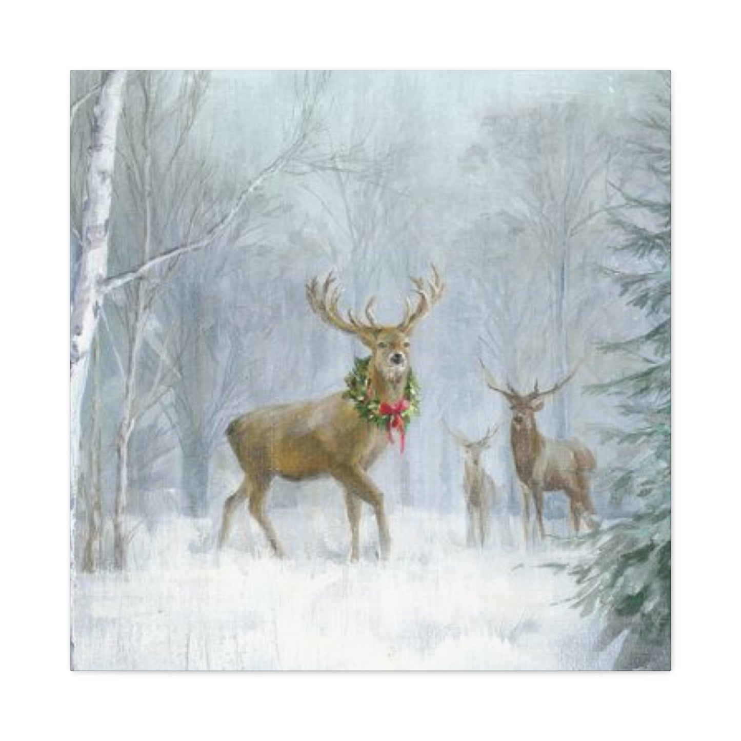 Family of Reindeer Wall Art & Canvas Prints