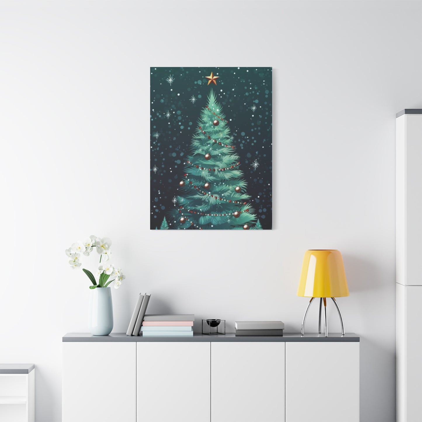 Christmas Tree Decoration Wall Art & Canvas Prints