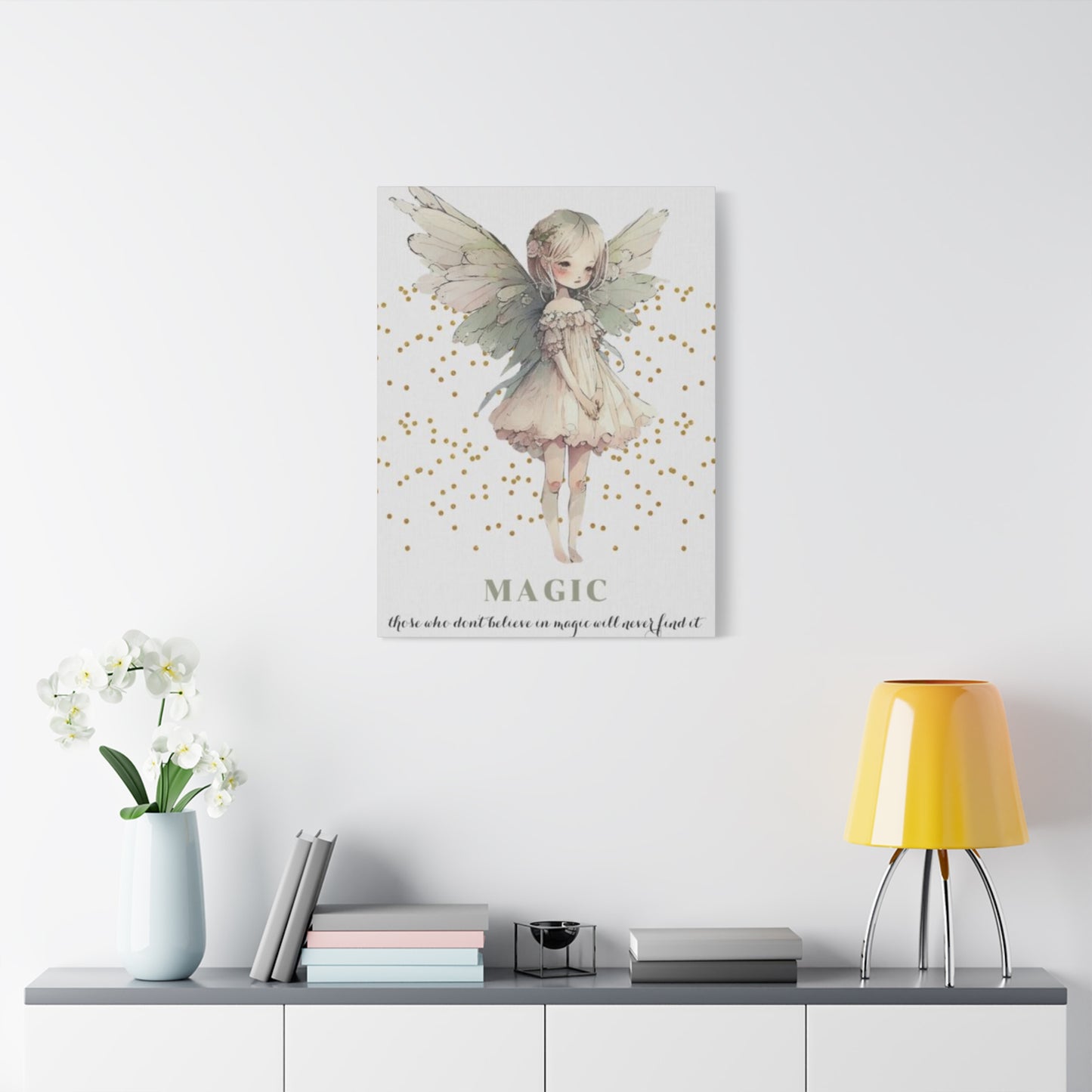 Little Angel Magic Fairies Wall Art & Canvas Prints